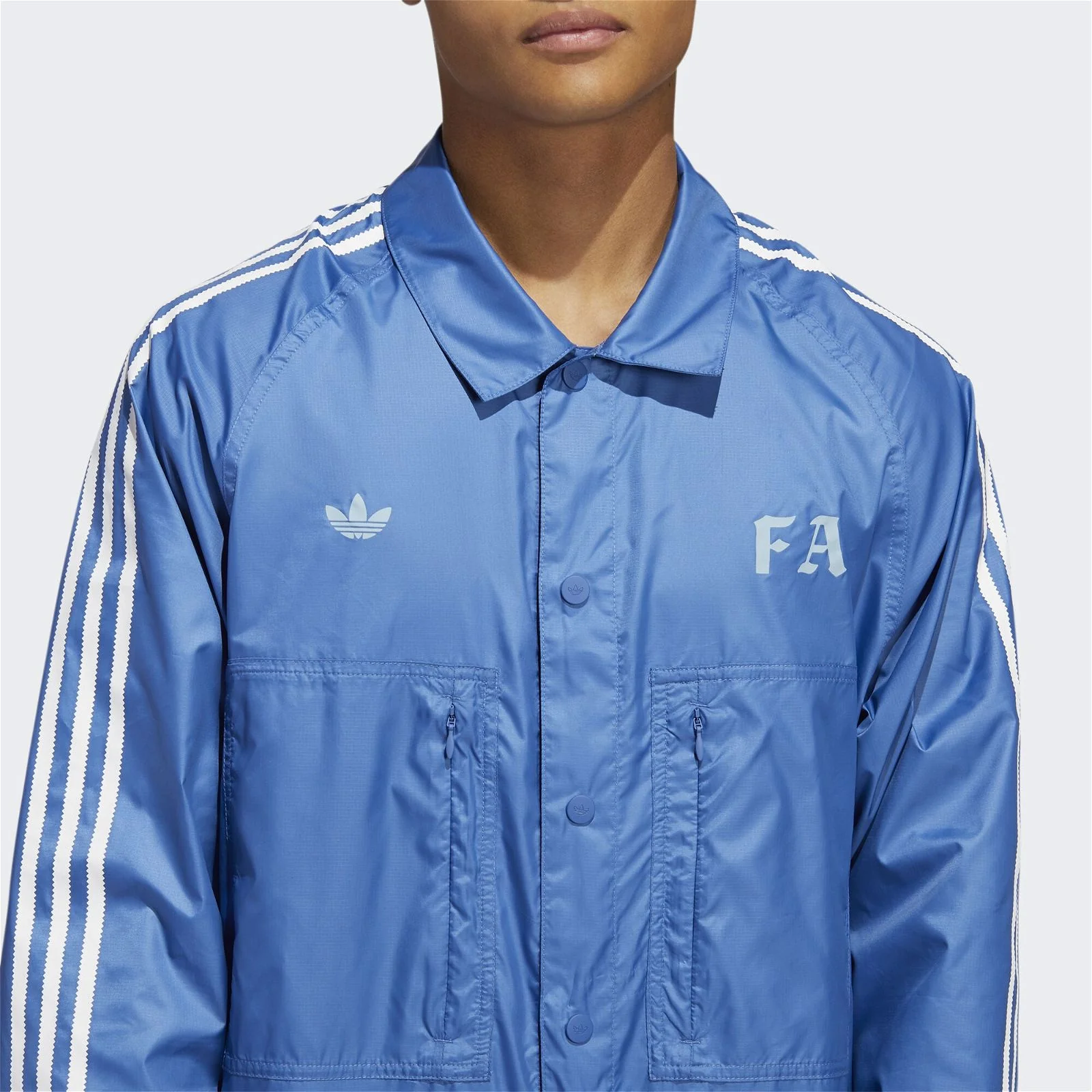 adidas Originals x Fucking Awesome Skateboarding Overalls - Blue - Image 4