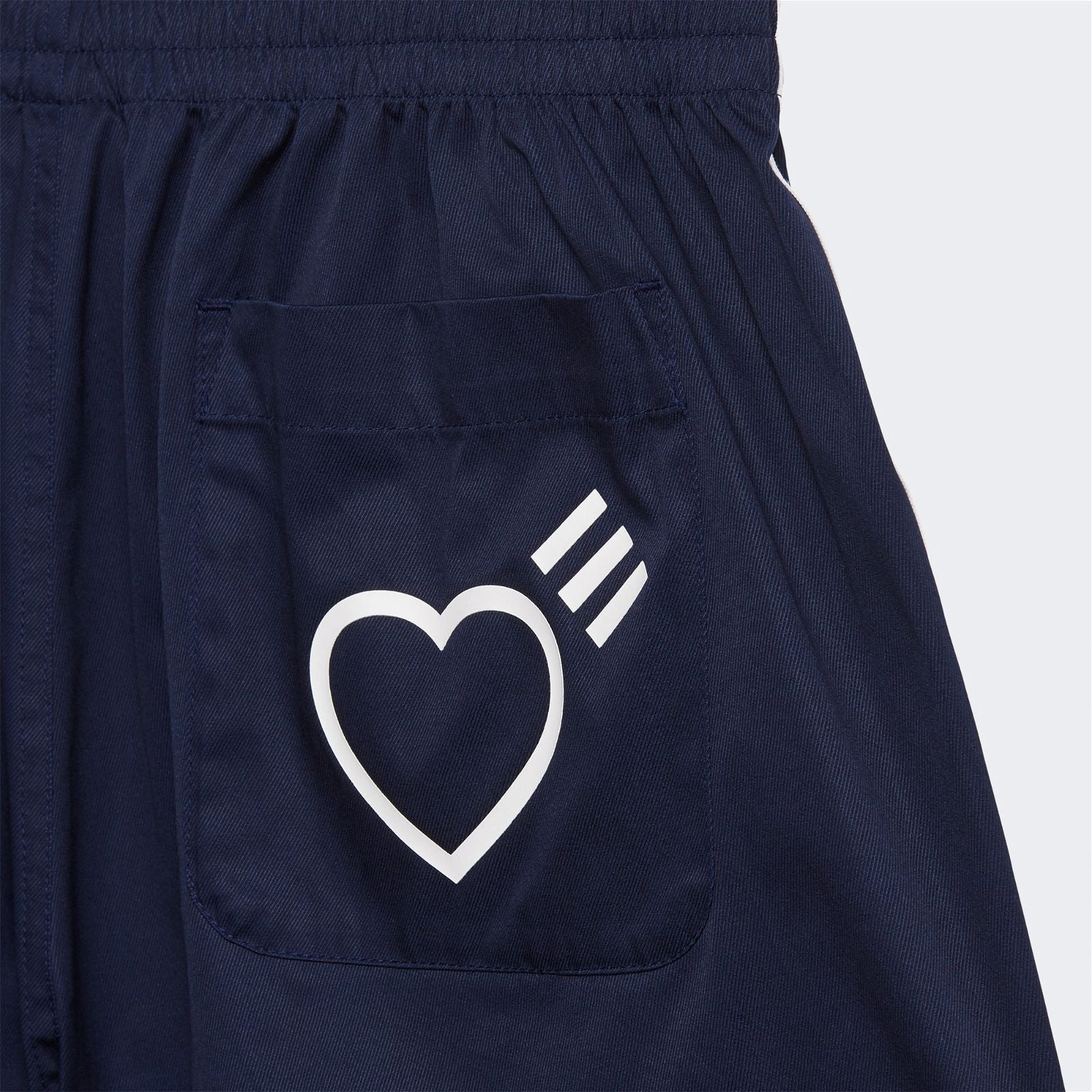 adidas Originals x Human Made Run Shorts - Navy - Image 7