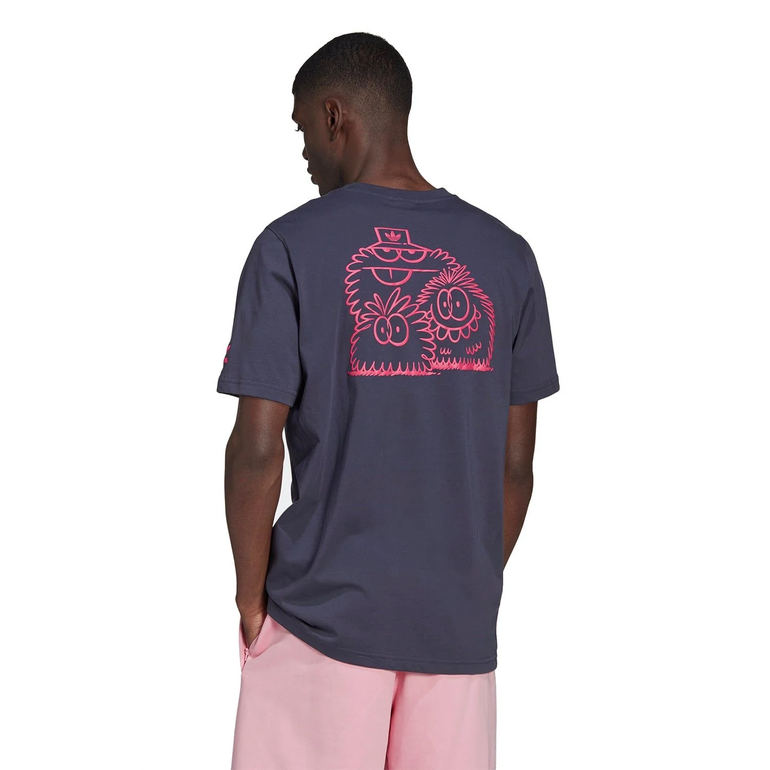 adidas Originals x Kevin Lyons Tee - Navy - Image 2