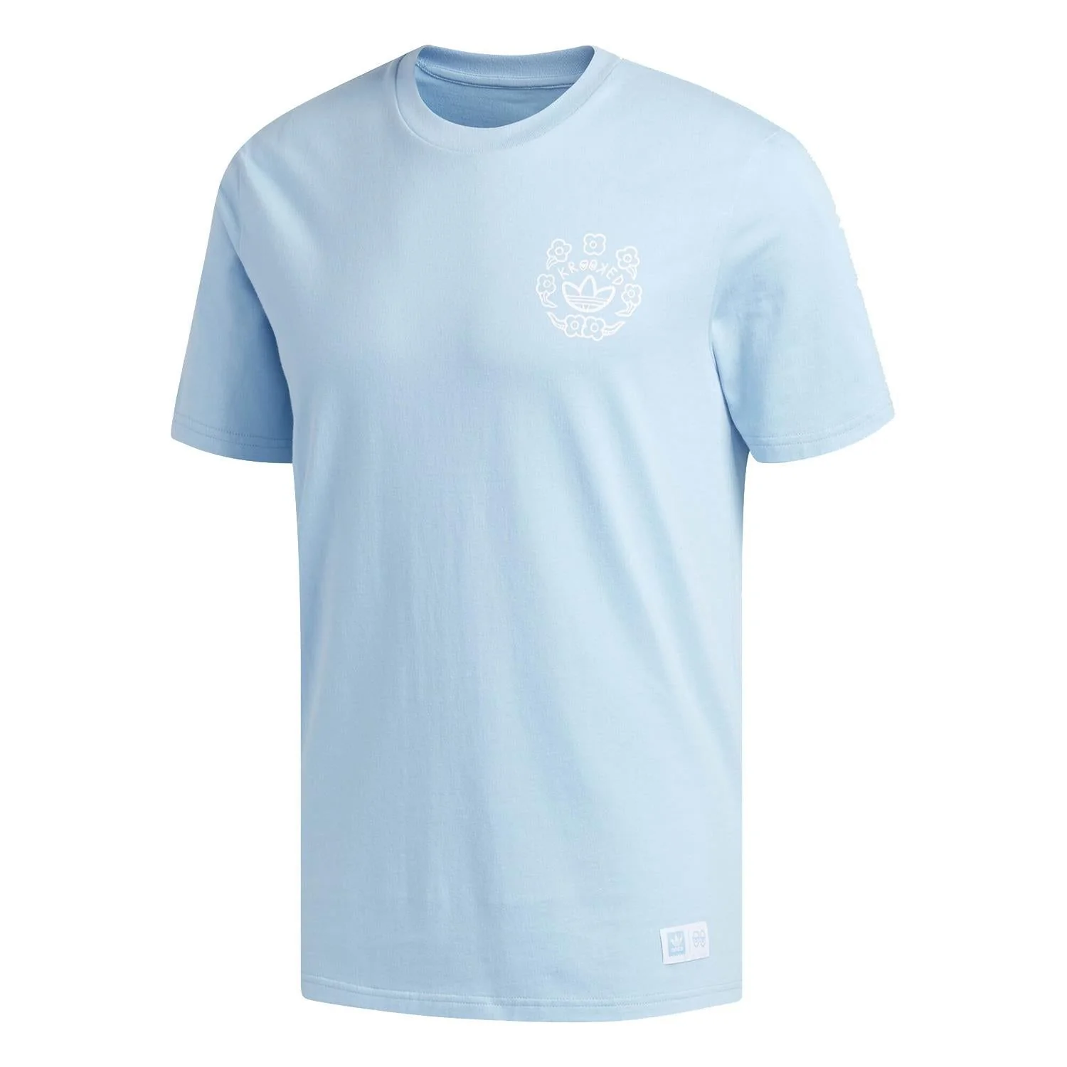 adidas Originals x Krooked T Shirt - Blue