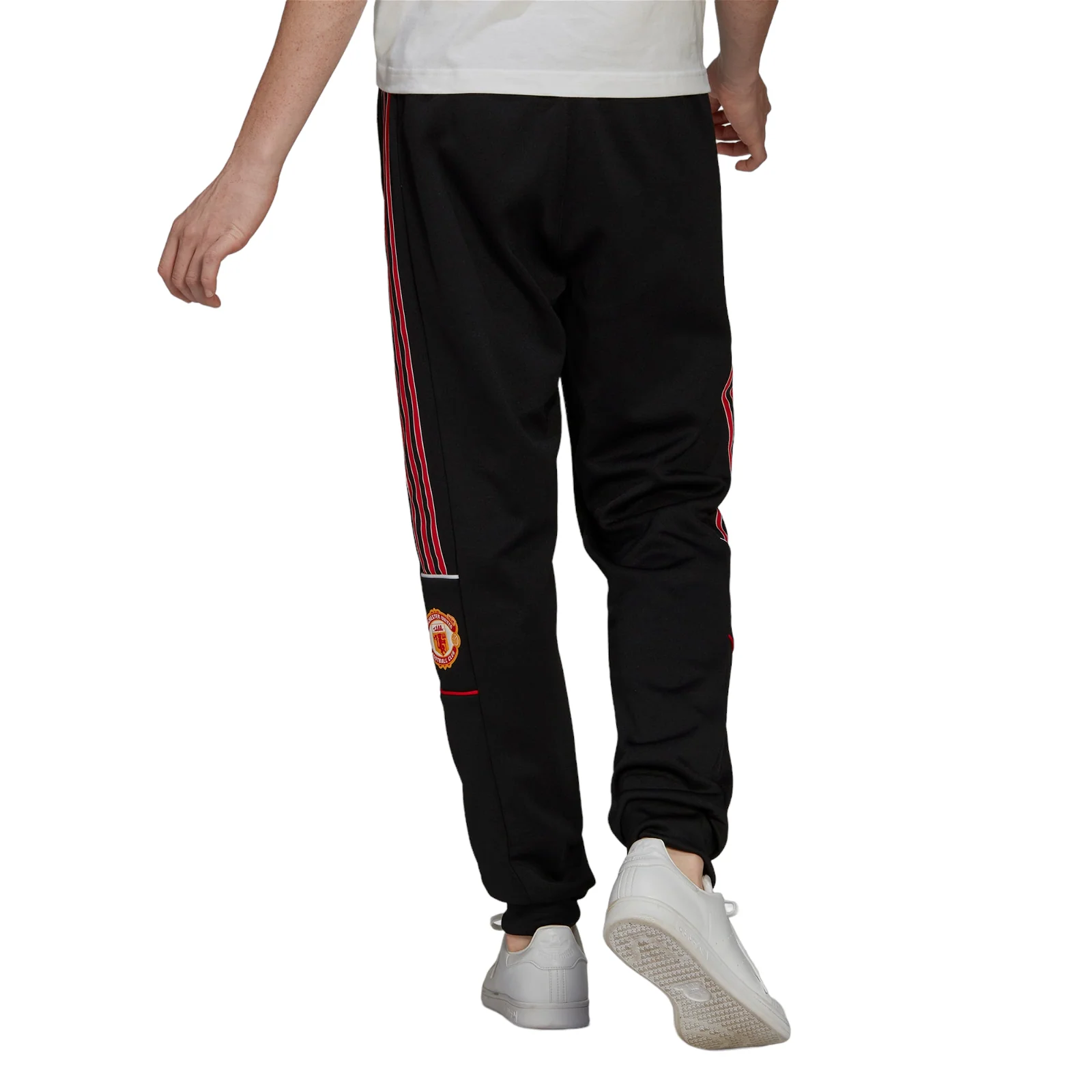adidas Originals x Manchester United Retro 90s Track Pant - Black - Image 4