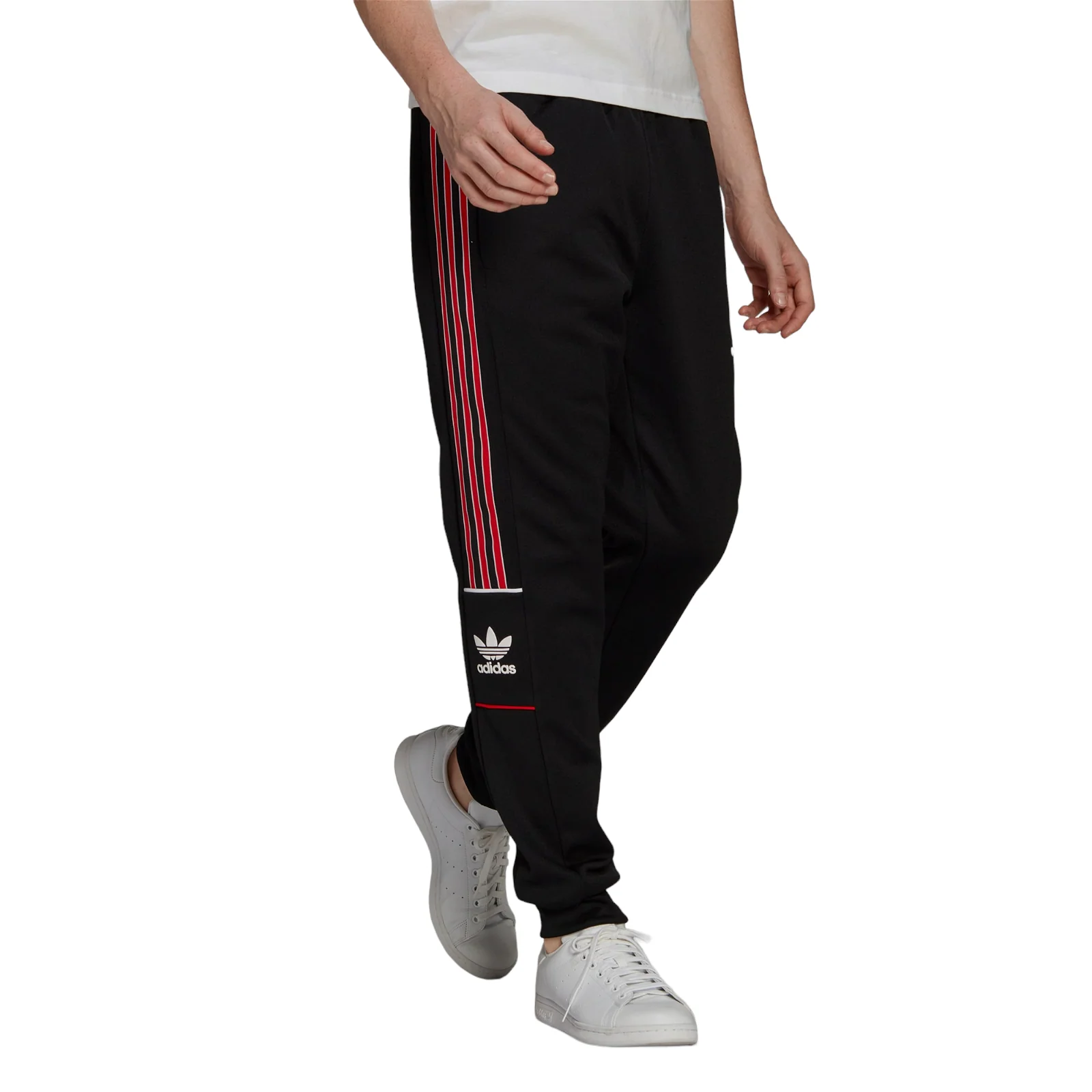 adidas Originals x Manchester United Retro 90s Track Pant - Black - Image 7