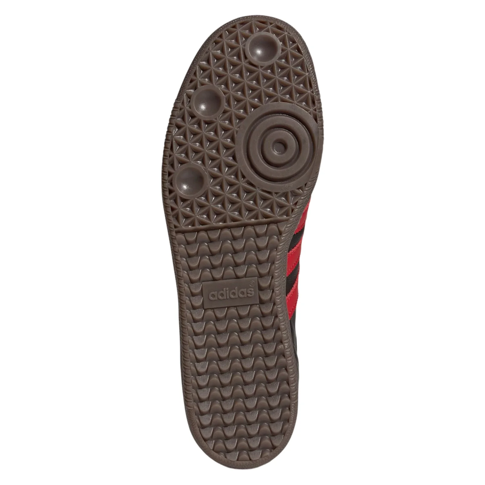adidas Originals x Manchester United Samba Team Shoes - Black / Real Red - Image 6