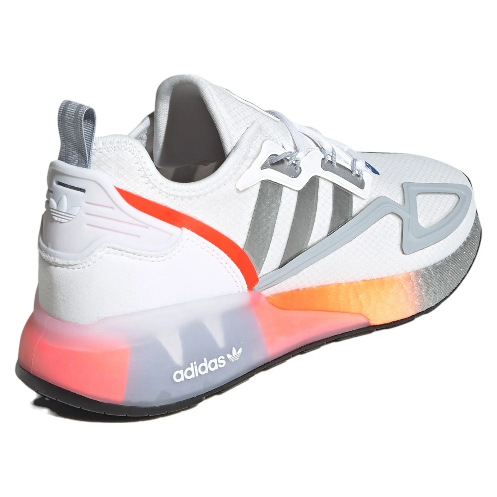 adidas Originals x Nasa ZX 2K Boost Trainers - Cloud White / Silver Metallic - Image 3