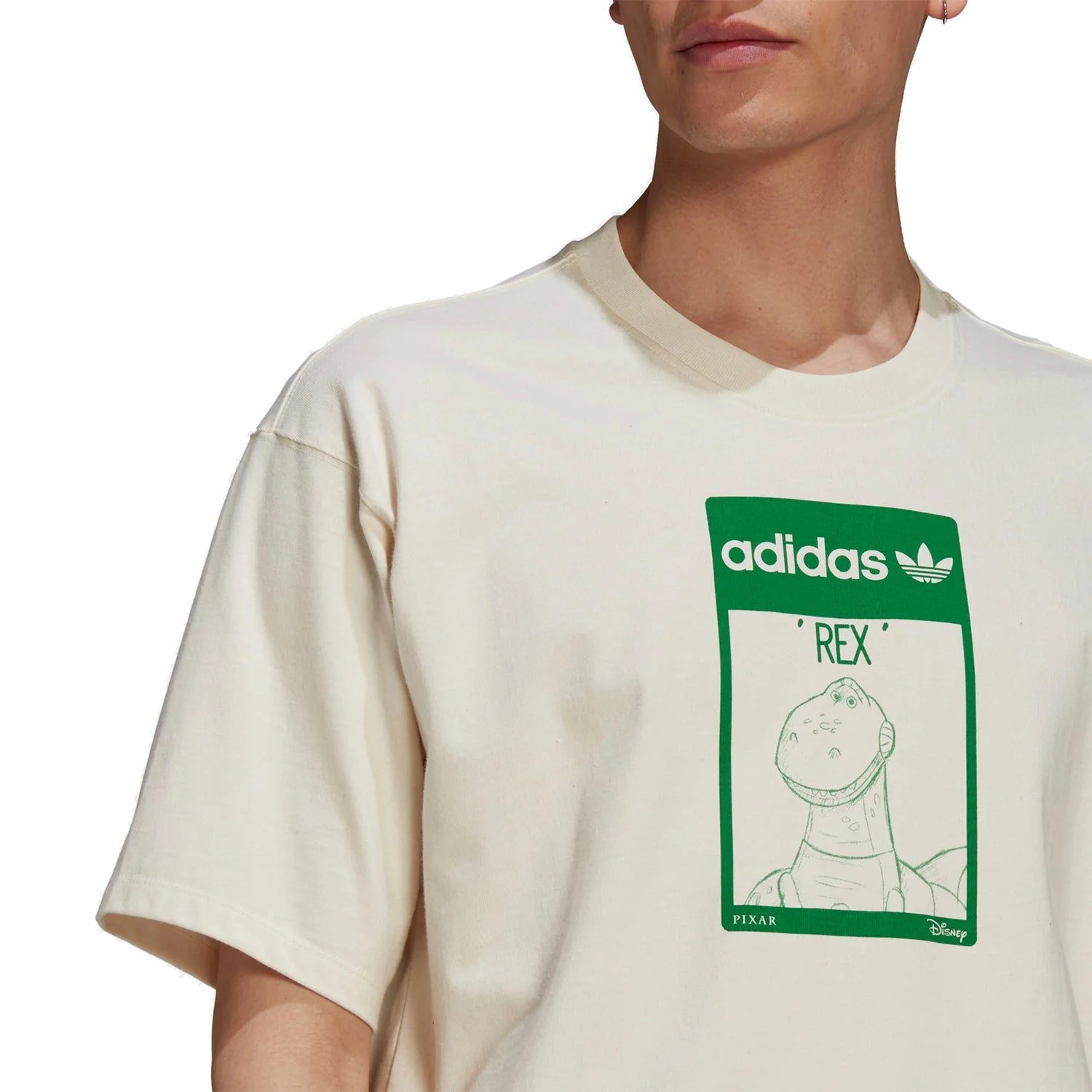 adidas Originals x Toy Story Rex Unisex T-Shirt - Beige - Image 2