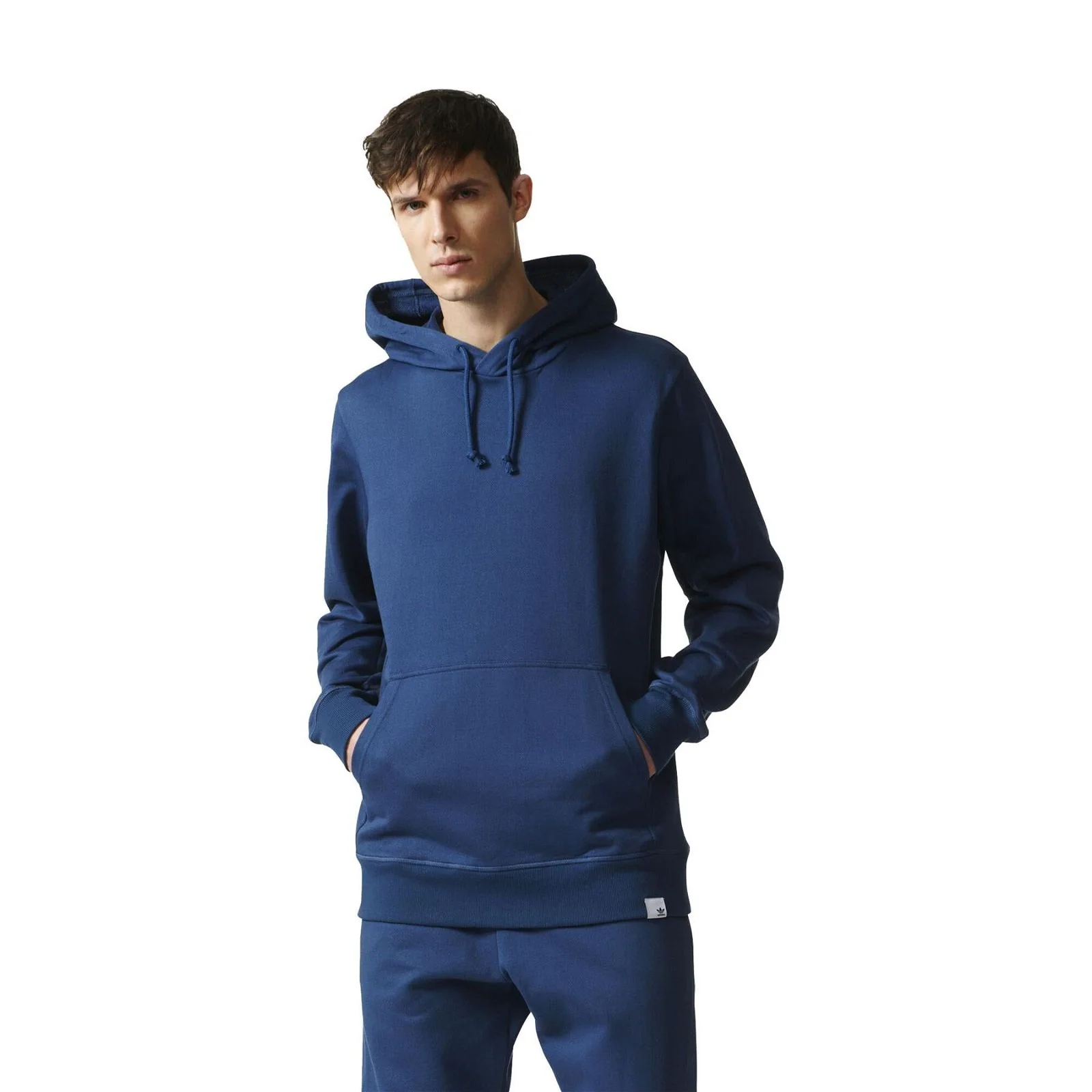 adidas Originals XBYO Pullover Hoodie - Blue - Image 3
