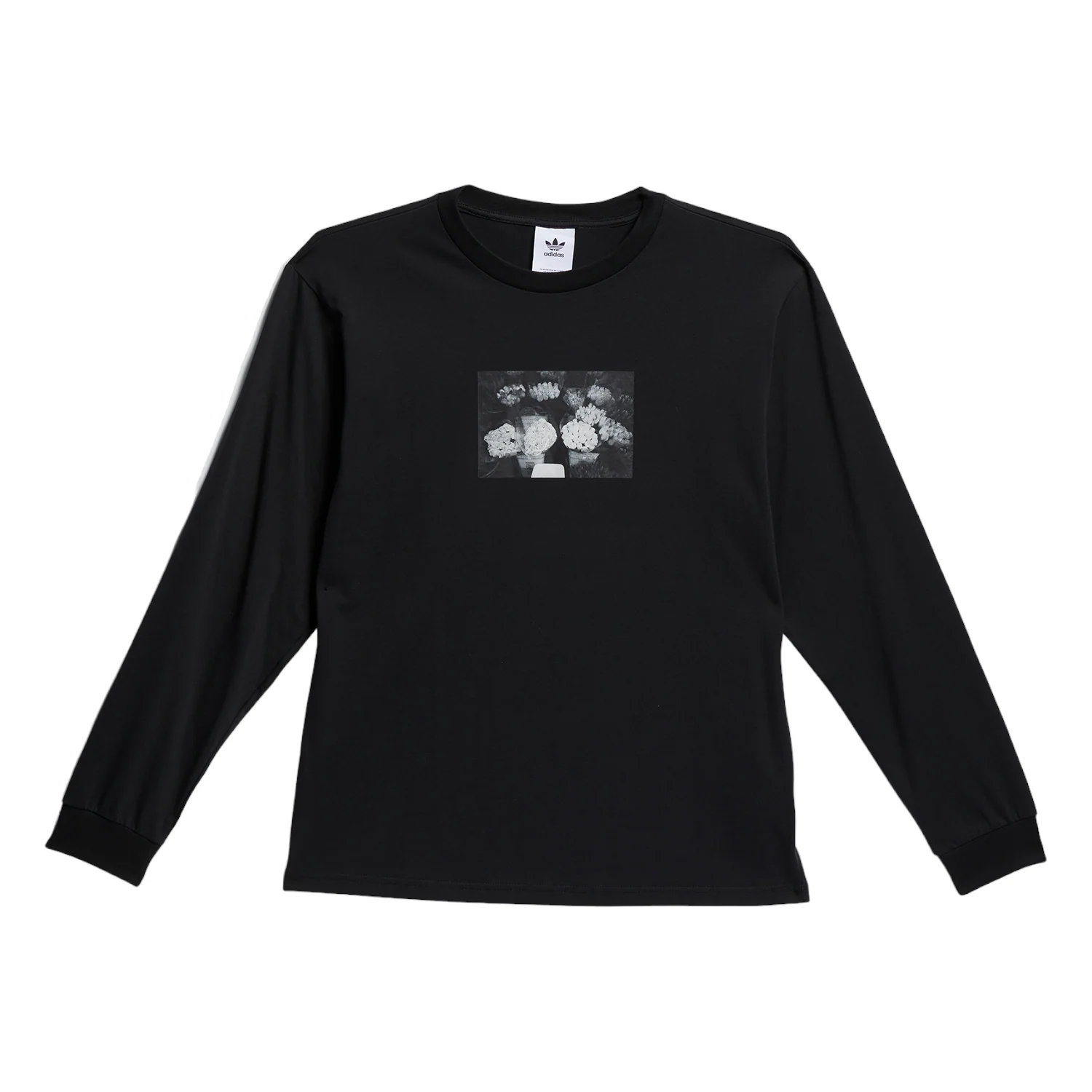 adidas Originals Zander Photo Long Sleeve T-Shirt - Black