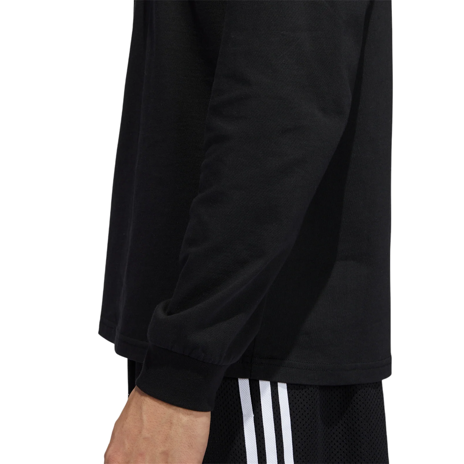 adidas Originals Zander Photo Long Sleeve T-Shirt - Black - Image 5
