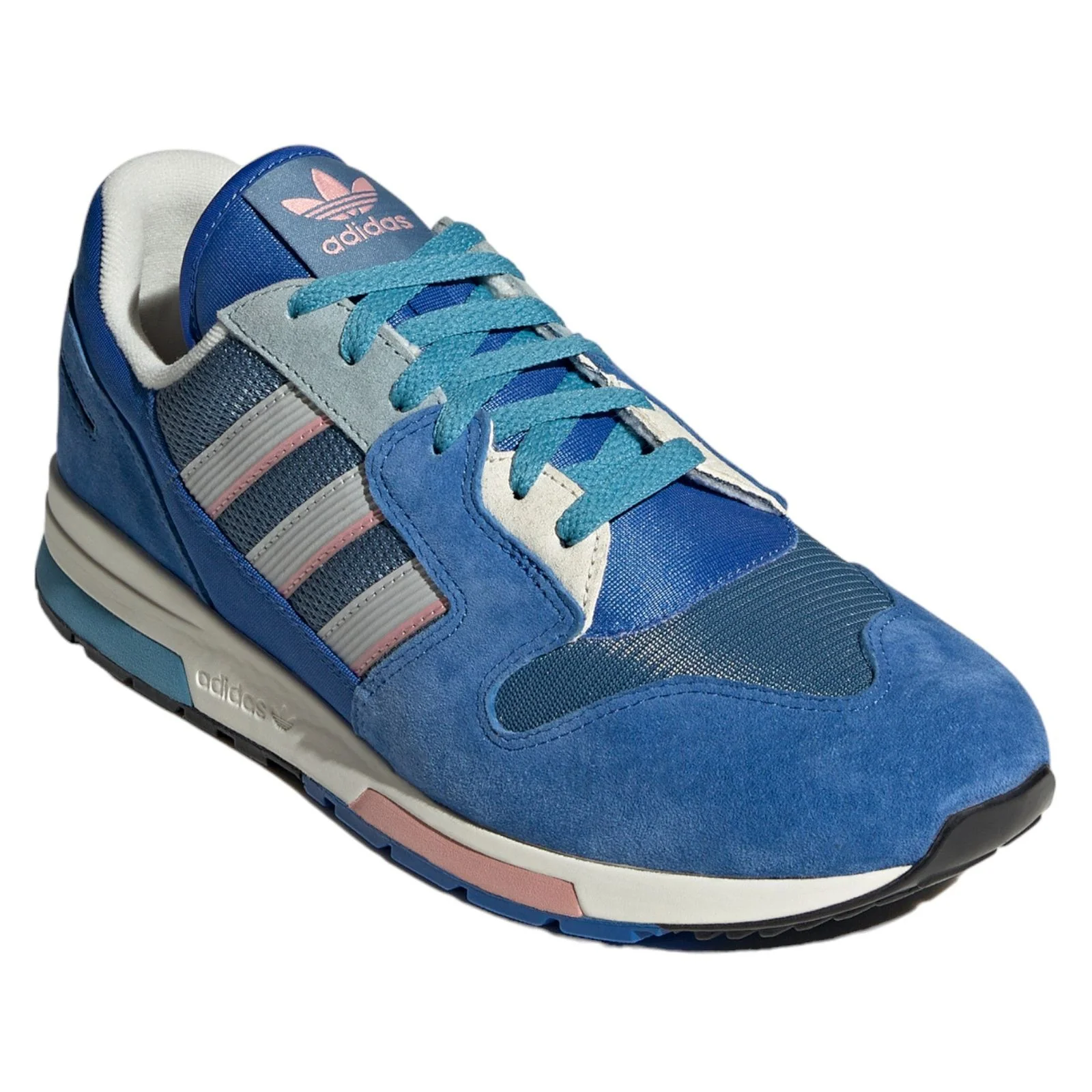 adidas Originals ZX 420 Shoes - Blue / Off White / Magic Grey - Image 2