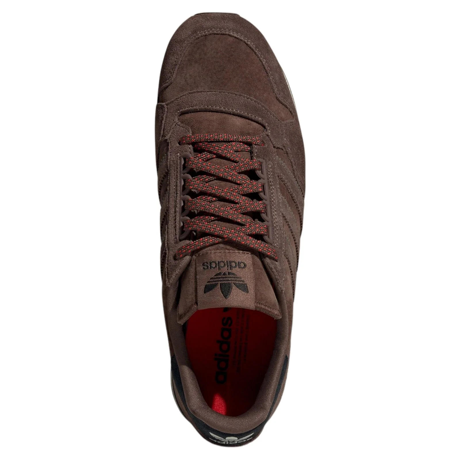 adidas Originals ZX 500 Shoes - Brown / Core Black - Image 6