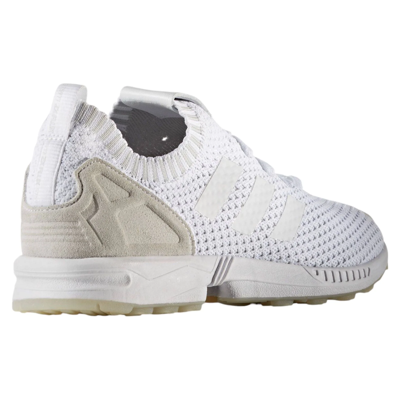 adidas Originals ZX Flux Primeknit Trainers - White - Image 2