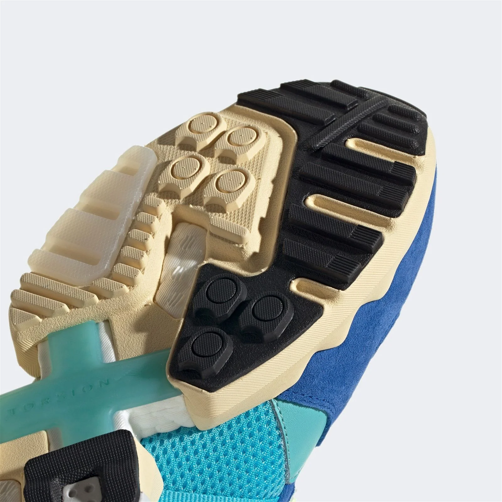 adidas Originals ZX Torsion Shoes - Bright Cyan - Image 11