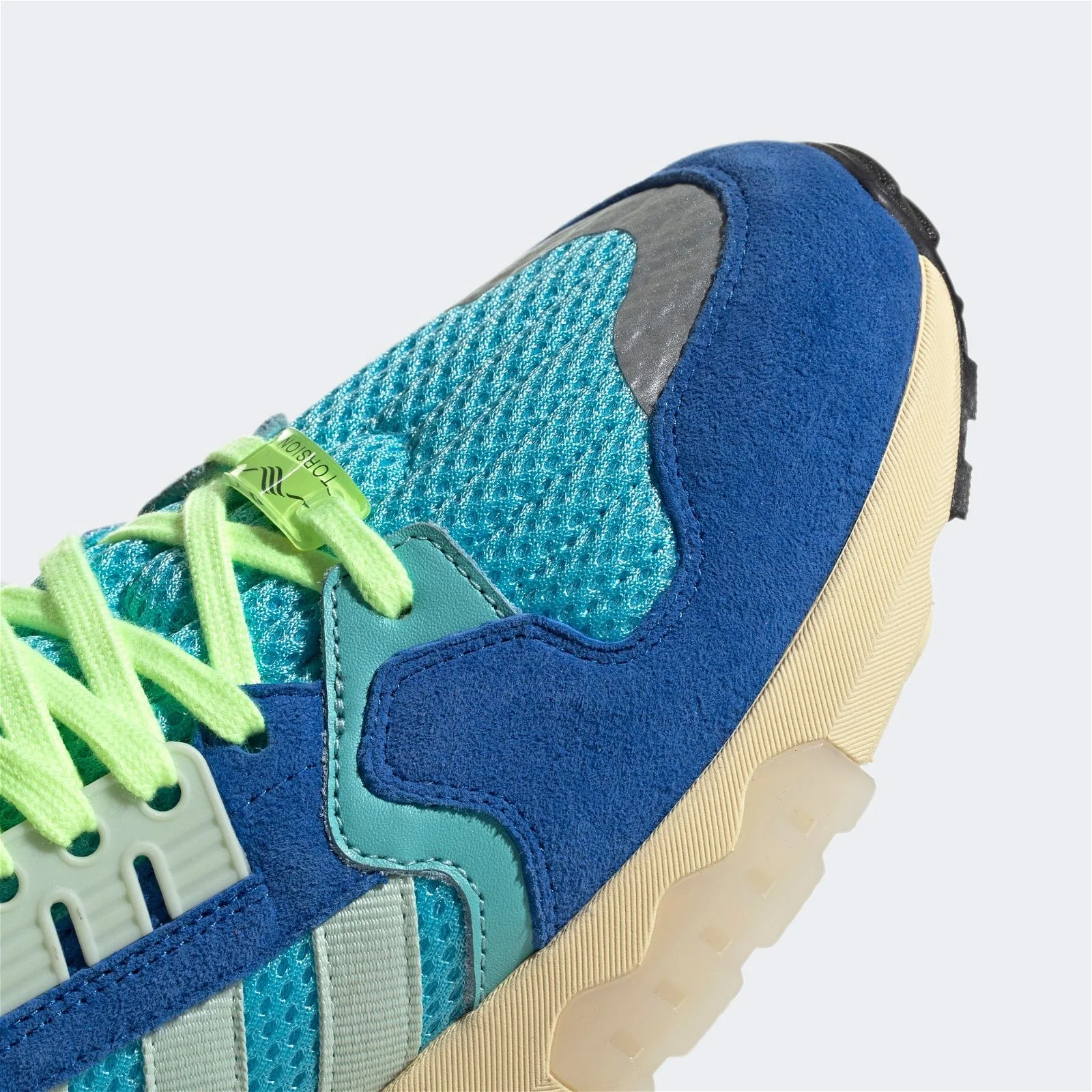 adidas Originals ZX Torsion Shoes - Bright Cyan - Image 12