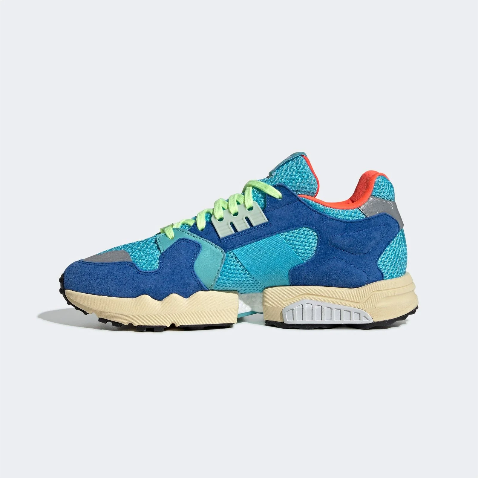 adidas Originals ZX Torsion Shoes - Bright Cyan - Image 8
