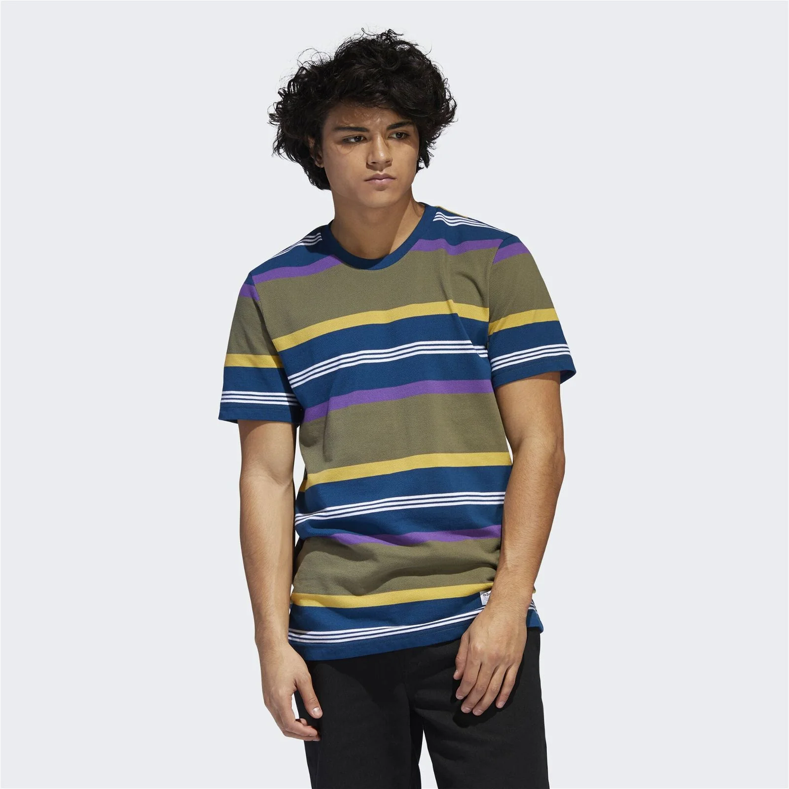 adidas Originas Grover Piqué Shirt - Green - Image 3