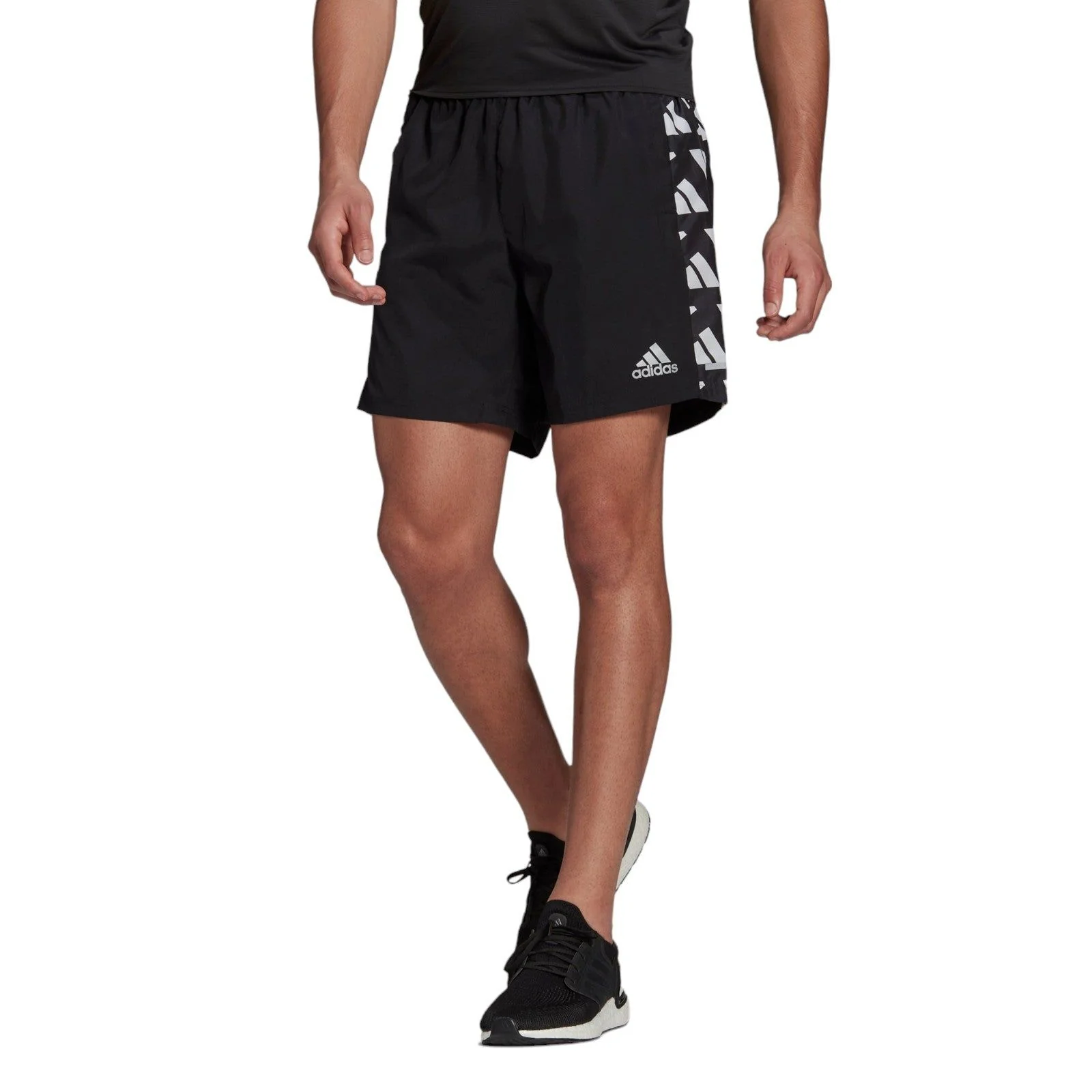adidas Own The Run Celebration Shorts - Black - Image 2