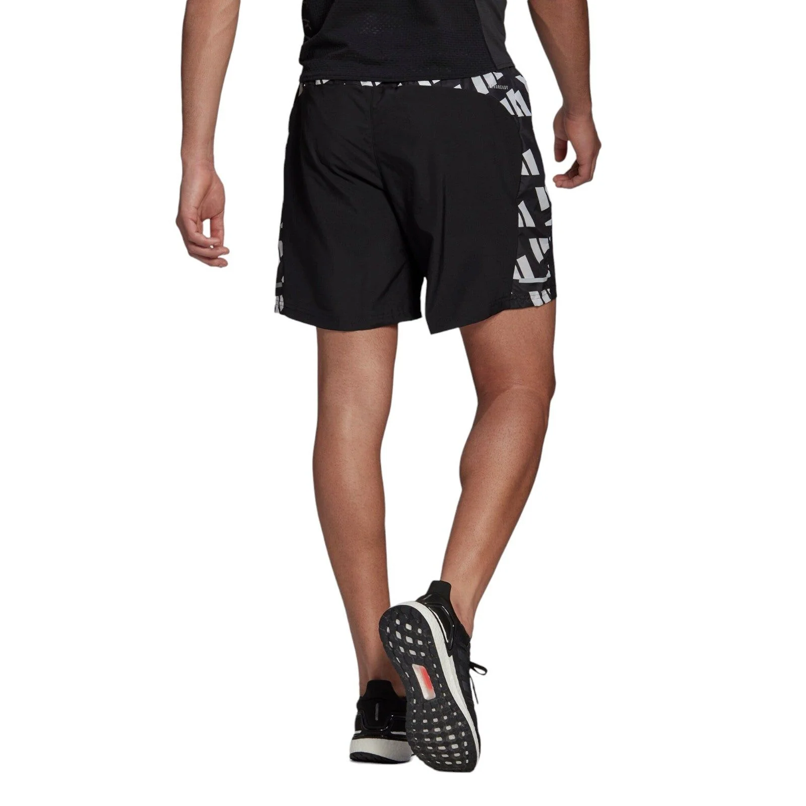 adidas Own The Run Celebration Shorts - Black - Image 3