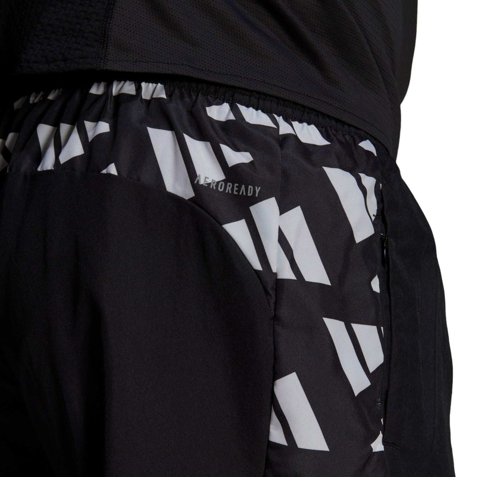 adidas Own The Run Celebration Shorts - Black - Image 6