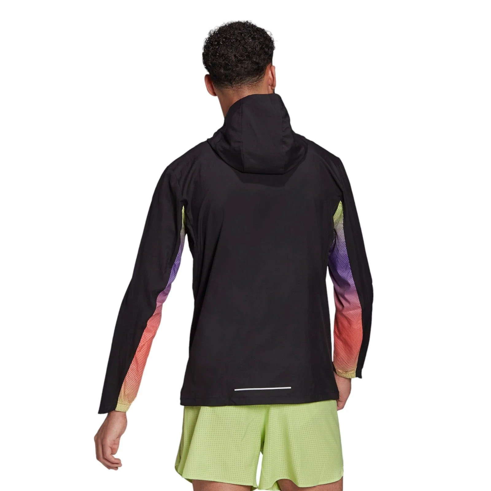 adidas Own the Run Colorblock Jacket - Black - Image 2