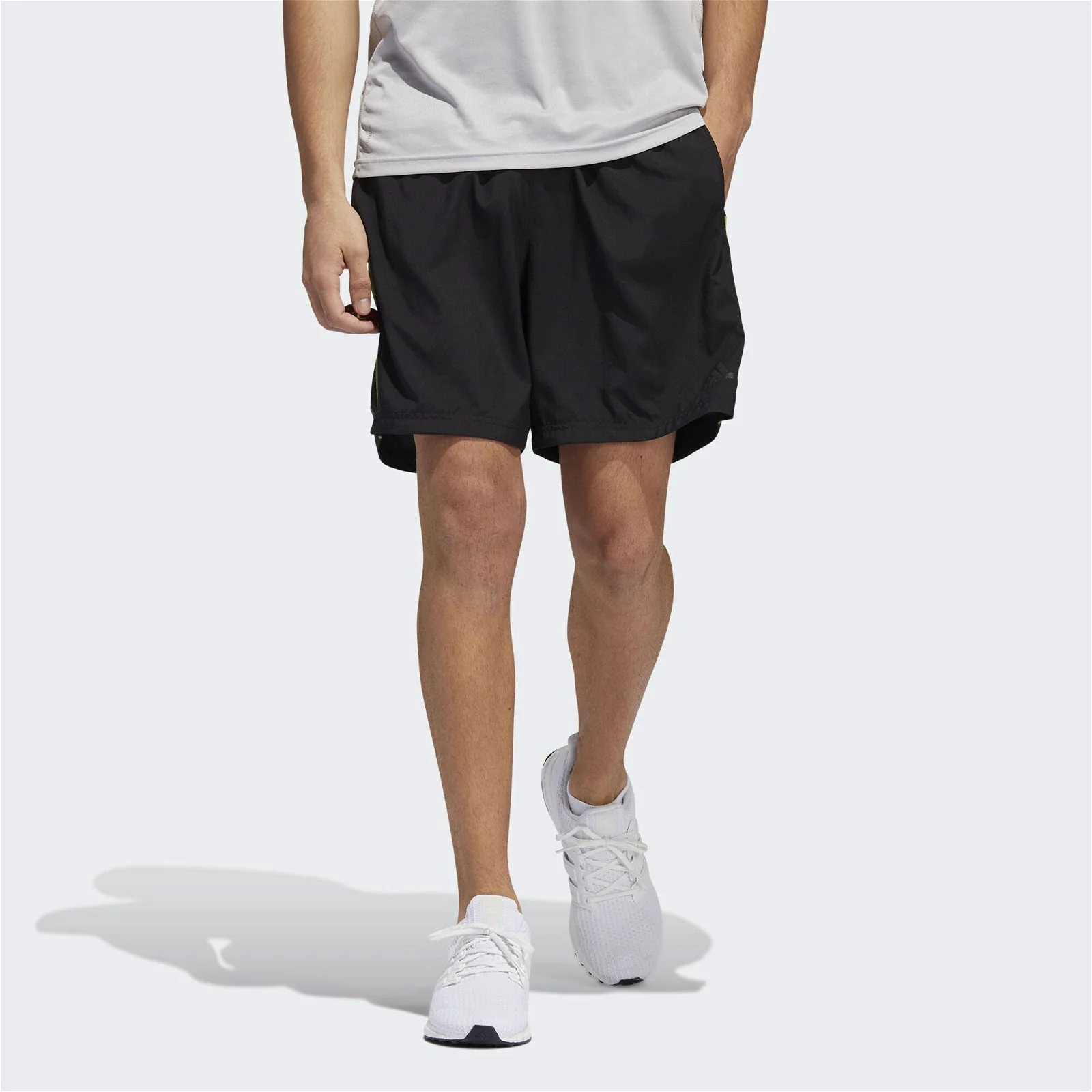 adidas Own The Run Shorts - Black - Image 3
