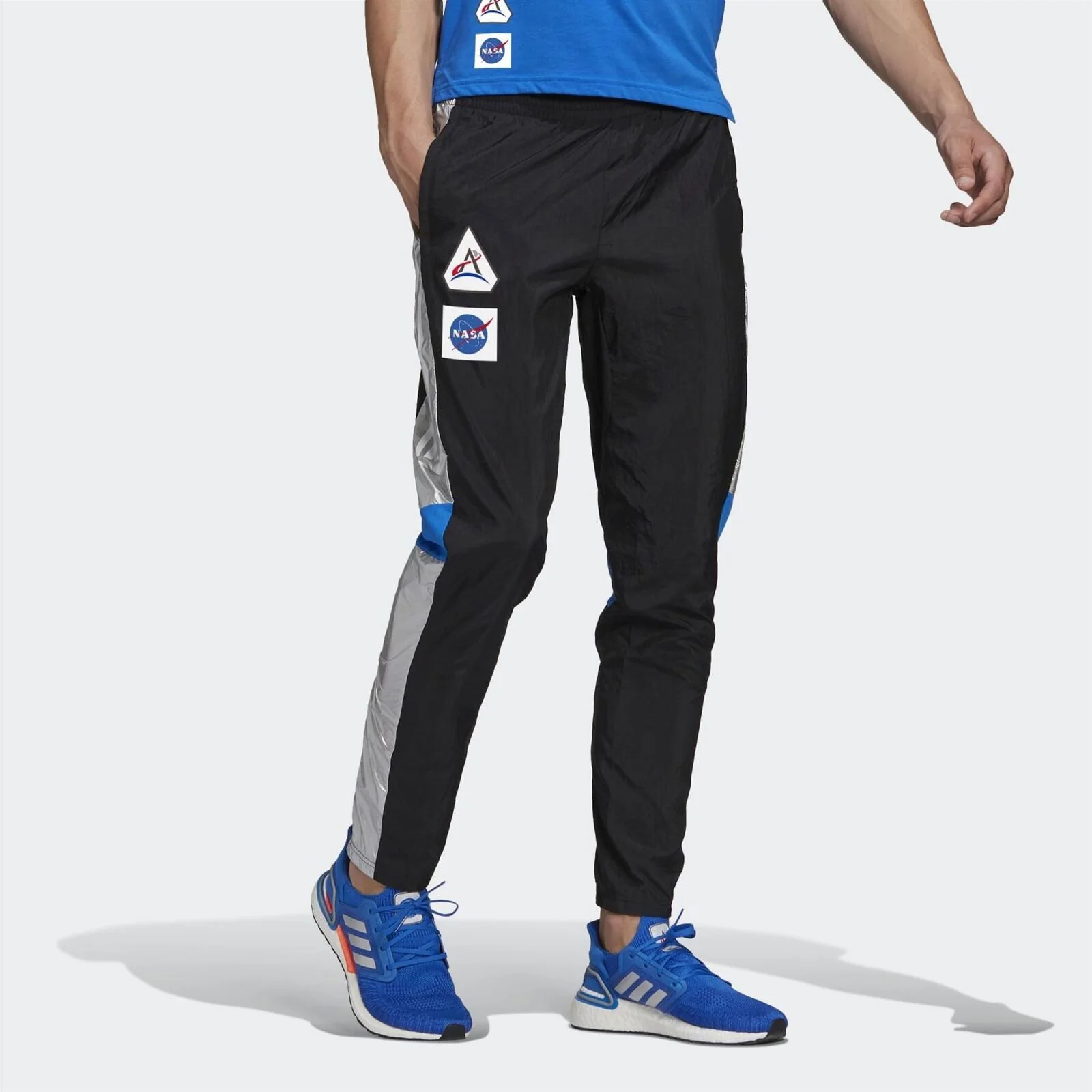 adidas Own The Run Space Race Nasa Track Pants - Black - Image 2