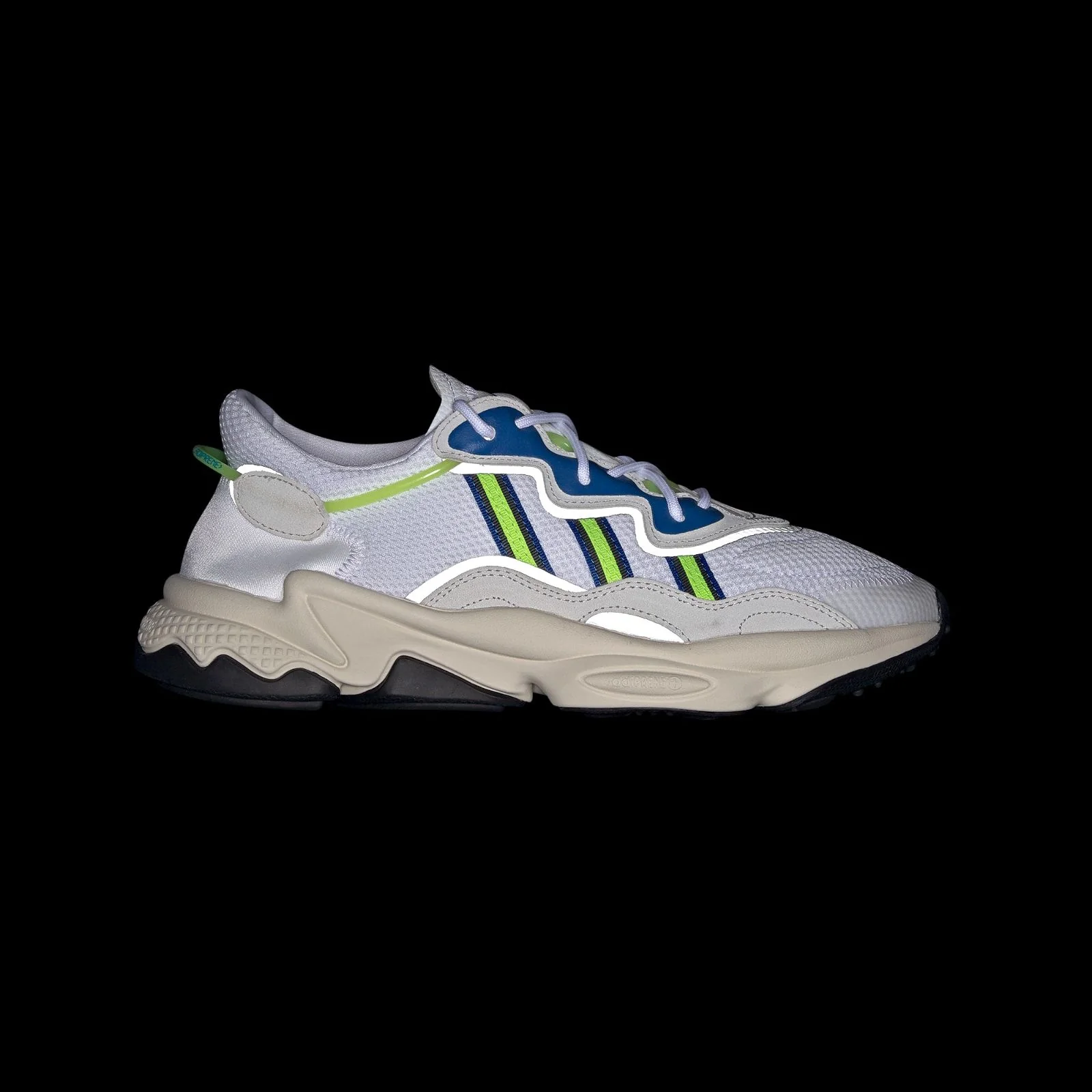 adidas Ozweego Shoes - Cloud White / Solar Yellow - Image 8
