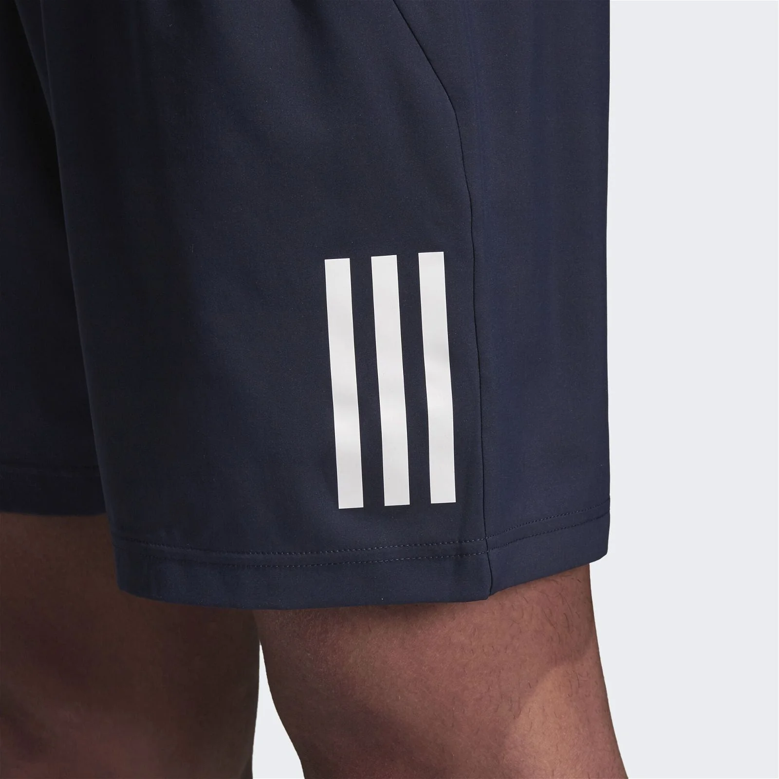 adidas Performance 3-Stripes Club Shorts - Navy - Image 5