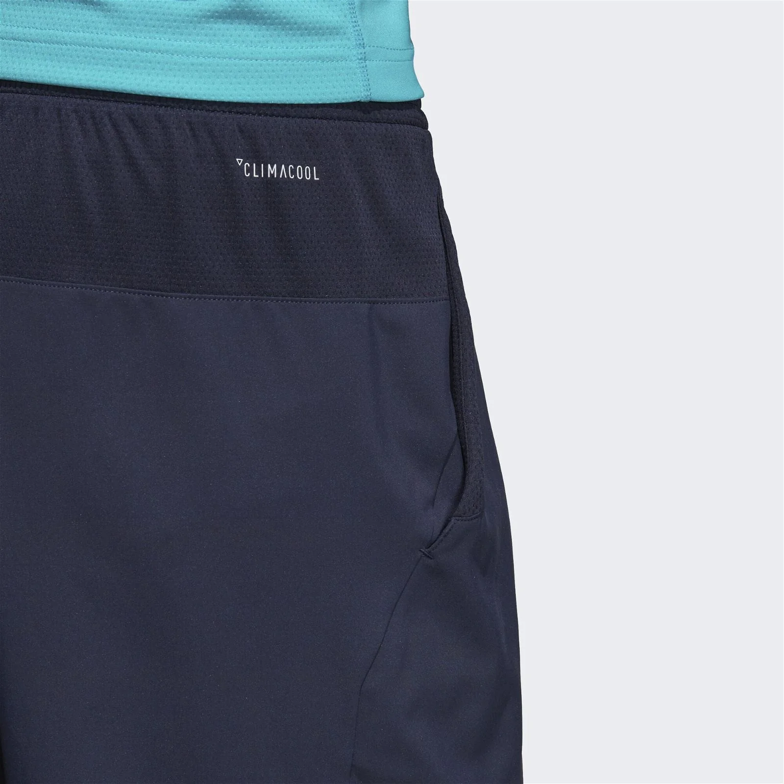 adidas Performance 3-Stripes Club Shorts - Navy - Image 6