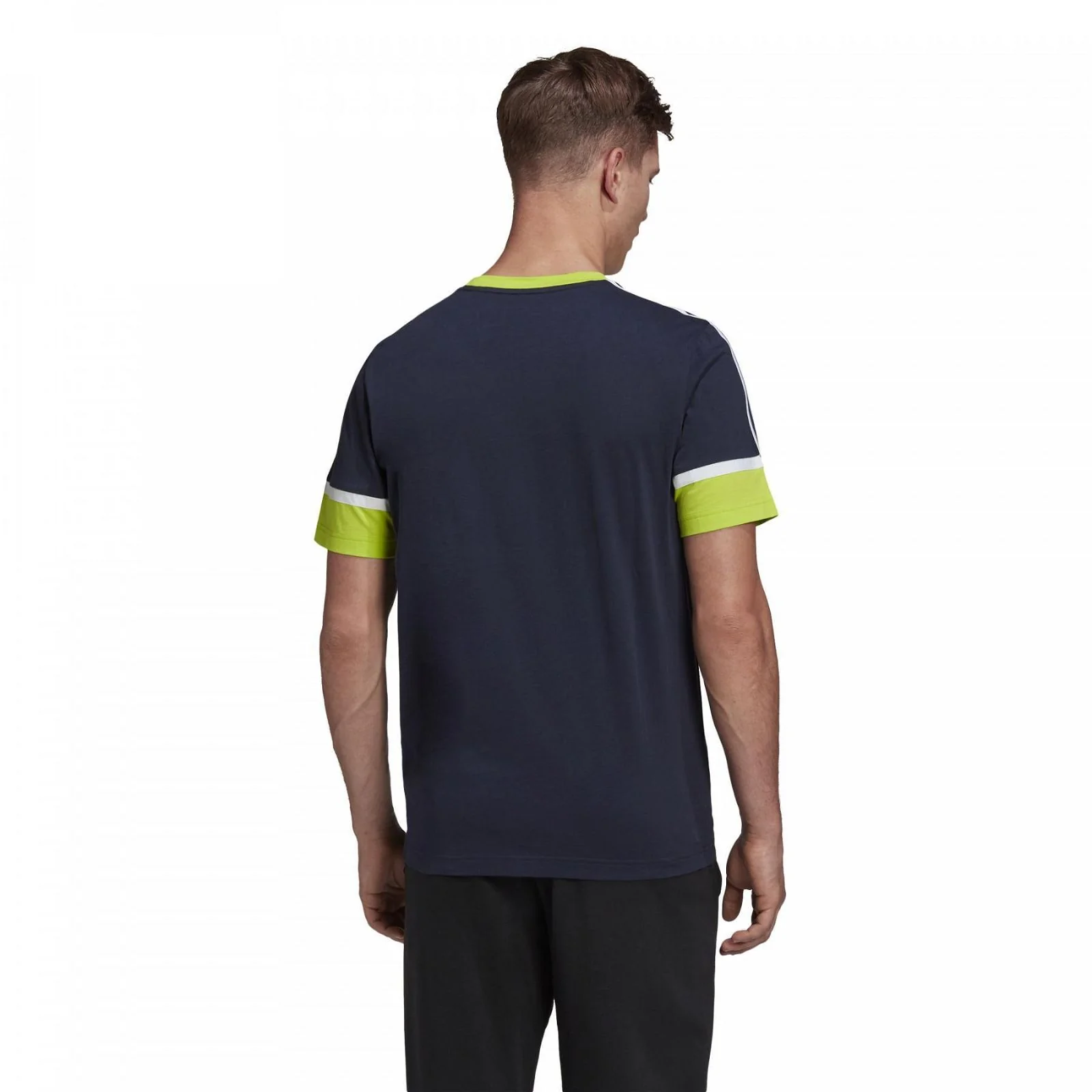 adidas Performance Linear Logo Tee - Navy - Image 4