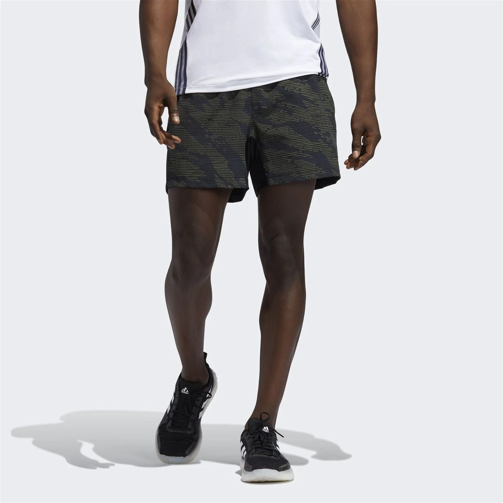 adidas Performance TKY Camo Shorts - Black - Image 3