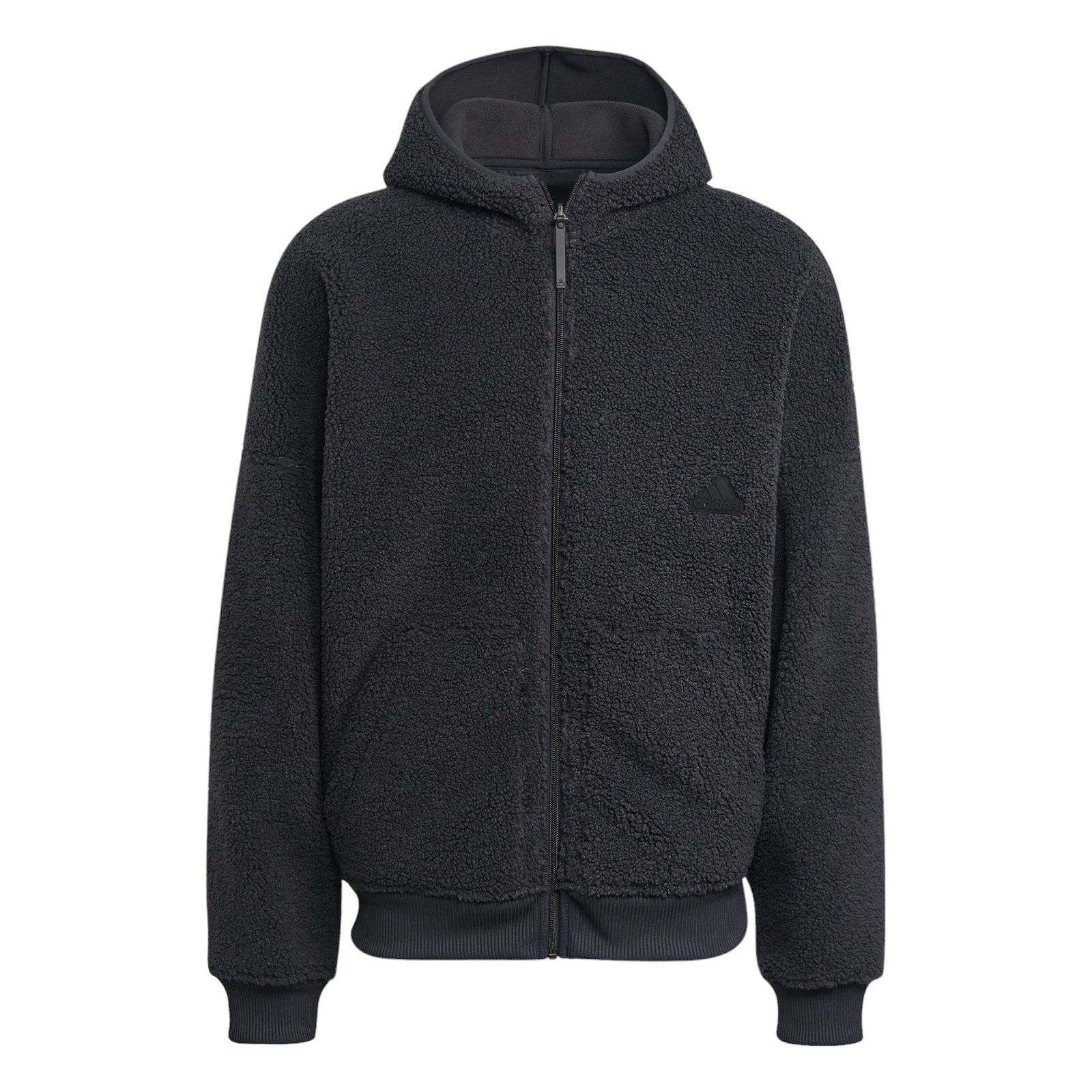 adidas Polar Fleece Full-Zip Sweatshirt - Grey