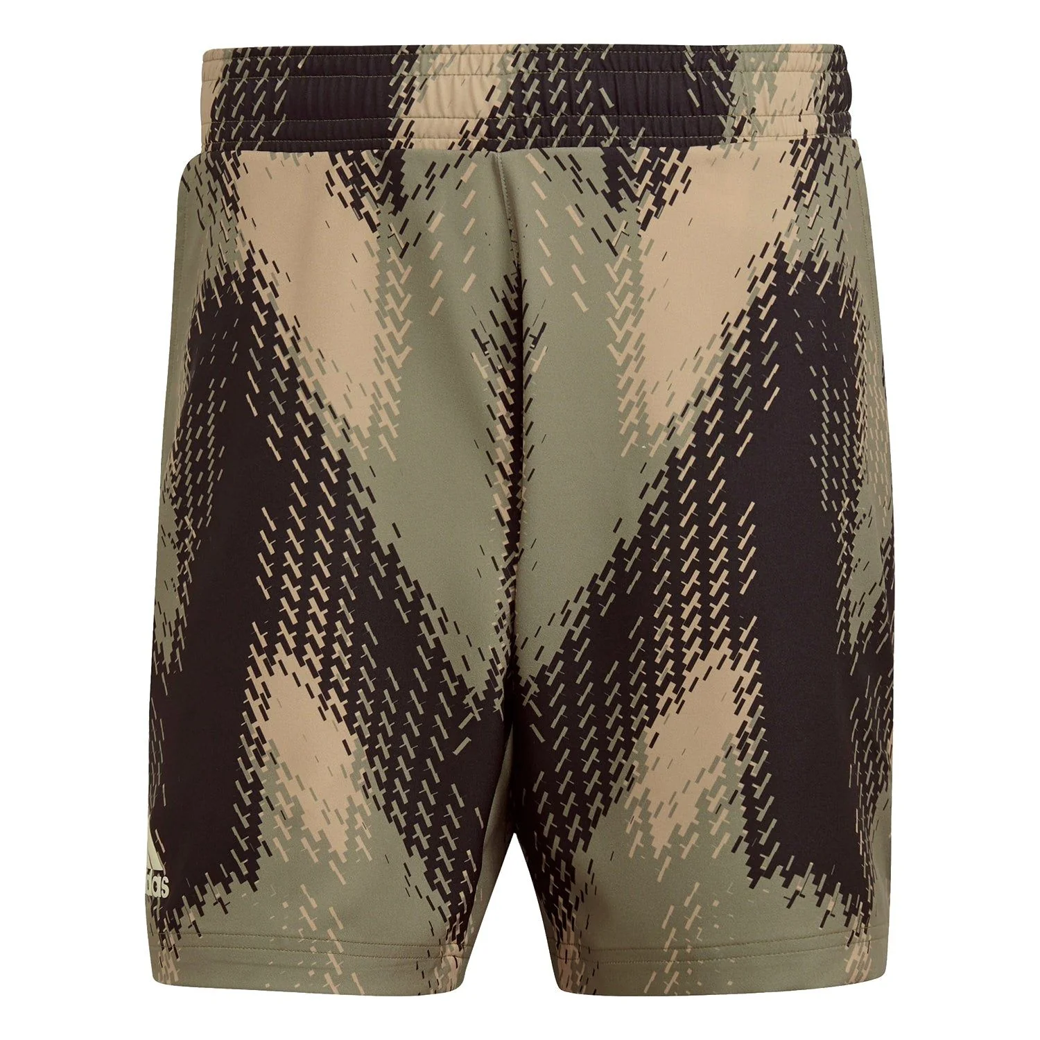 adidas Primeblue 7-Inch Camo Printed Shorts - Orbit Green / Ambient Blush