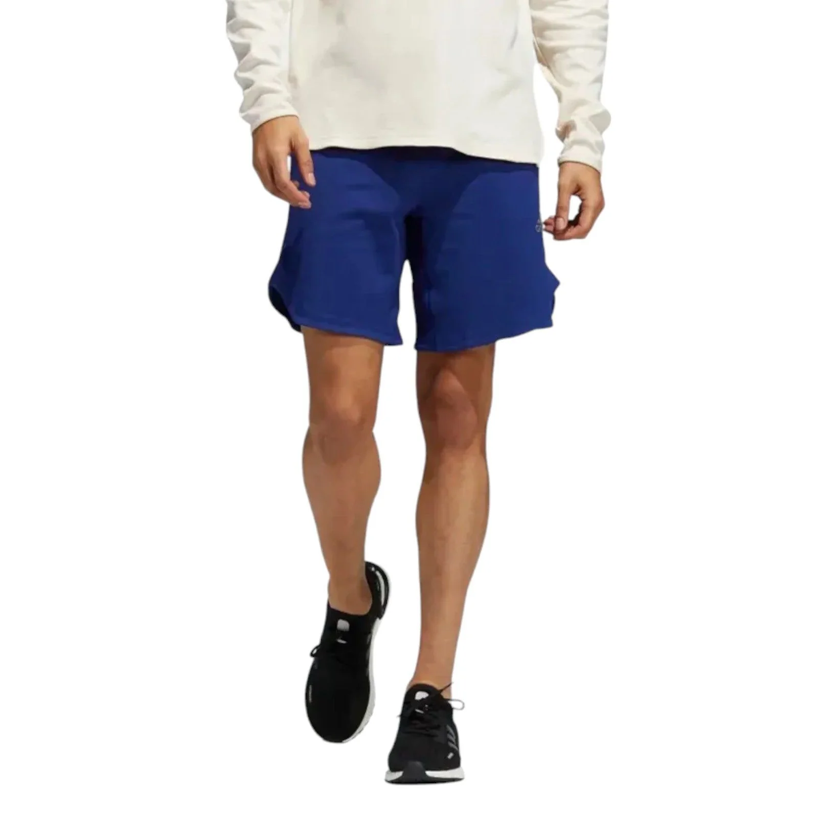adidas Primeblue Always Om Yoga Shorts - Victory Blue - Image 2