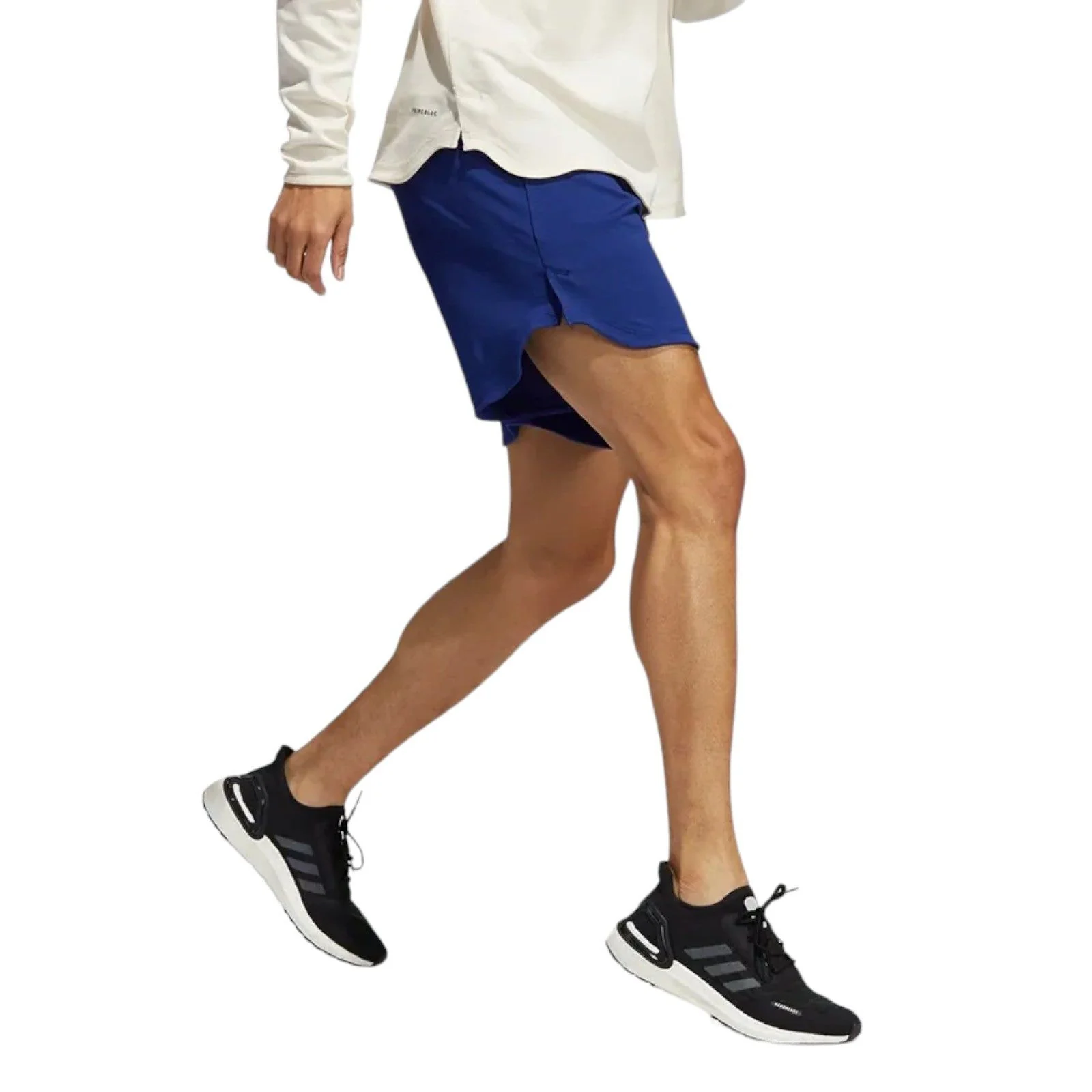 adidas Primeblue Always Om Yoga Shorts - Victory Blue - Image 6