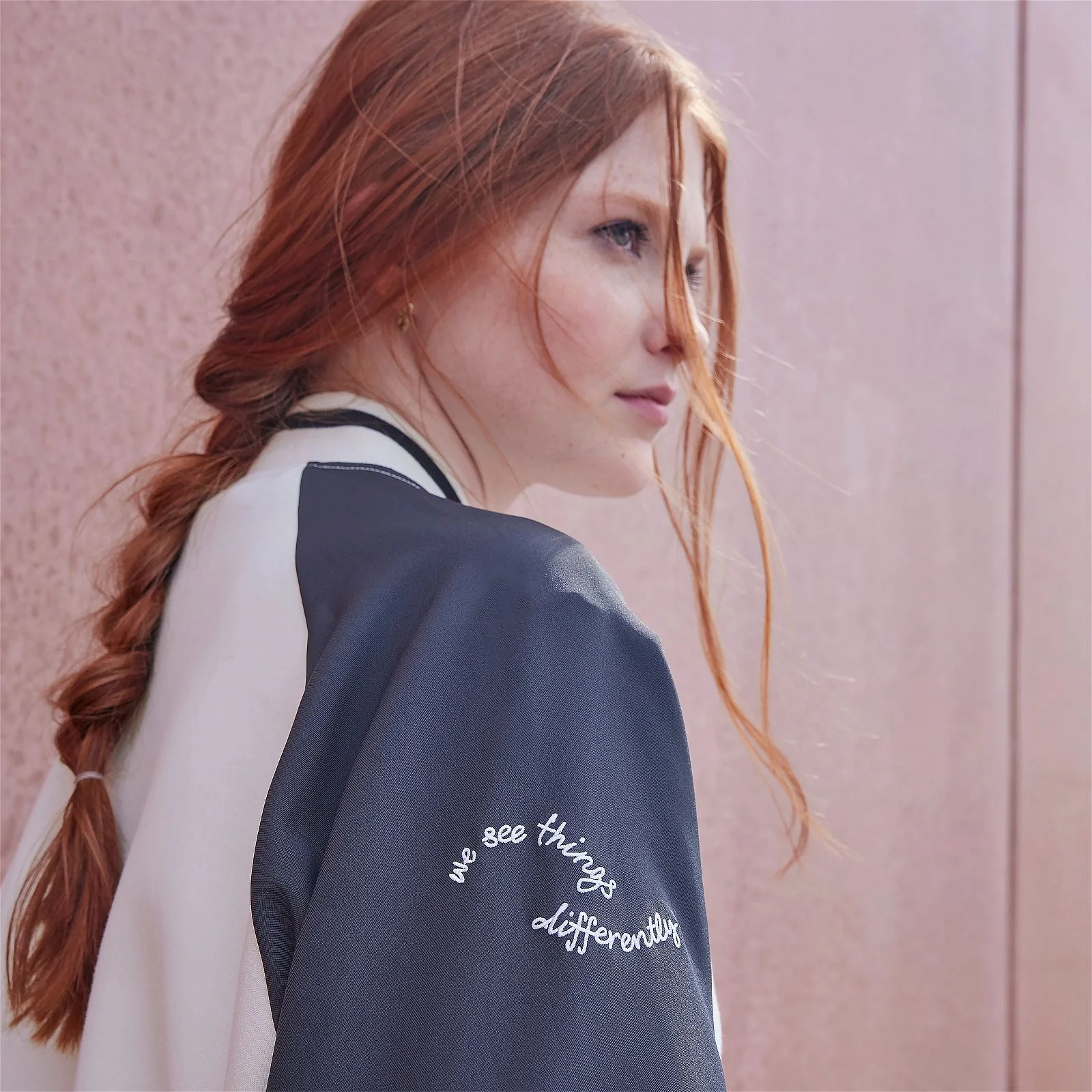 adidas Printed Bomber Jacket (Gender Neutral) - Chalk White - Image 6