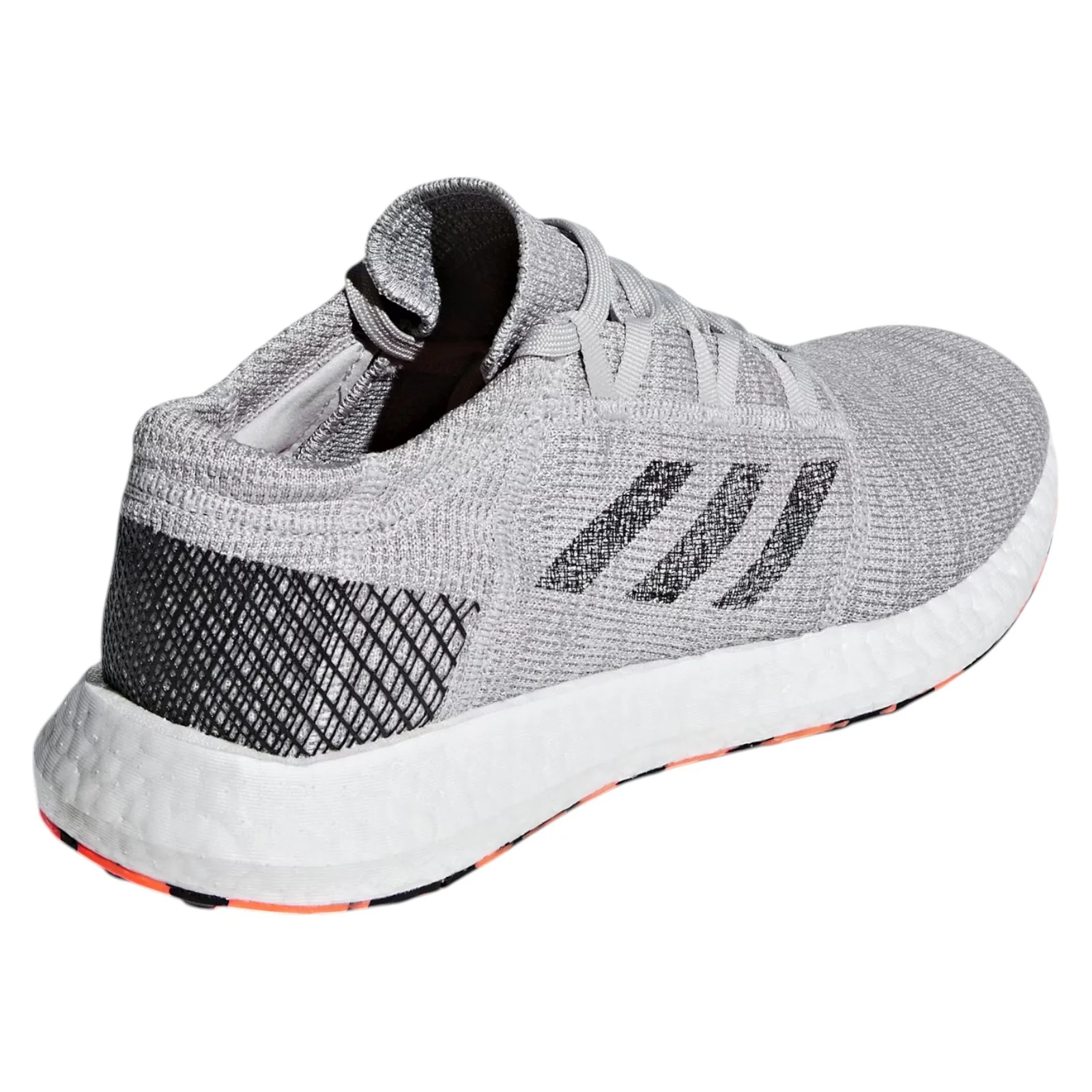 adidas PureBoost Go Trainers - Grey Three / Core Black - Image 3