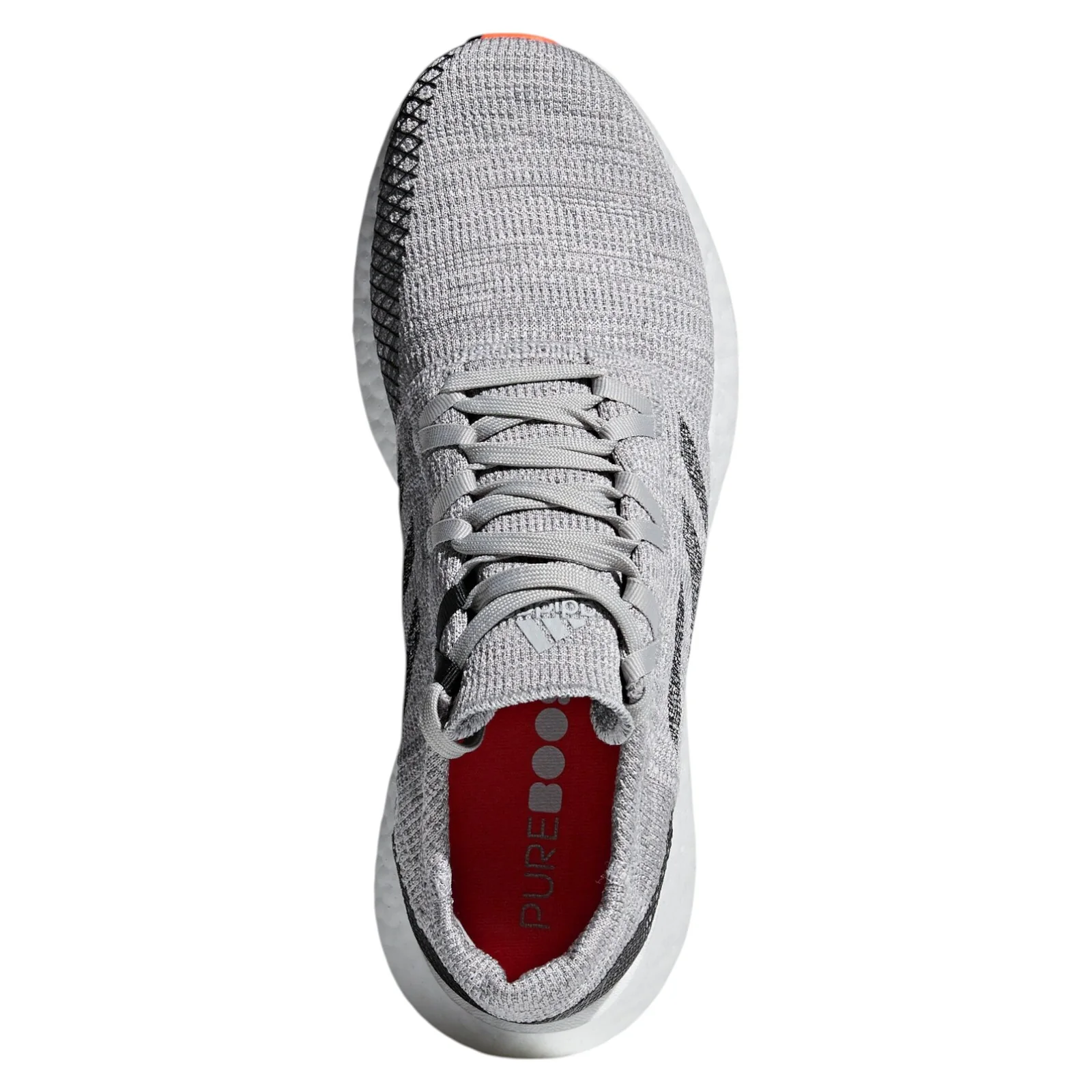 adidas PureBoost Go Trainers - Grey Three / Core Black - Image 5