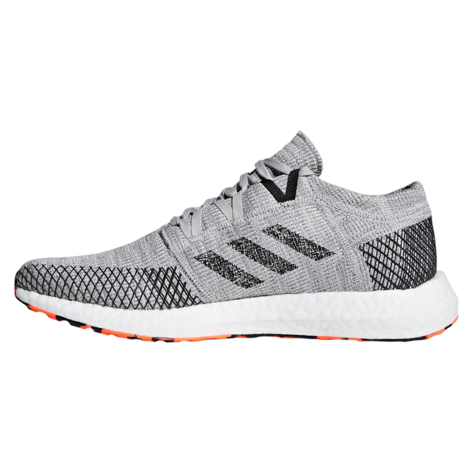 adidas PureBoost Go Trainers - Grey Three / Core Black - Image 7