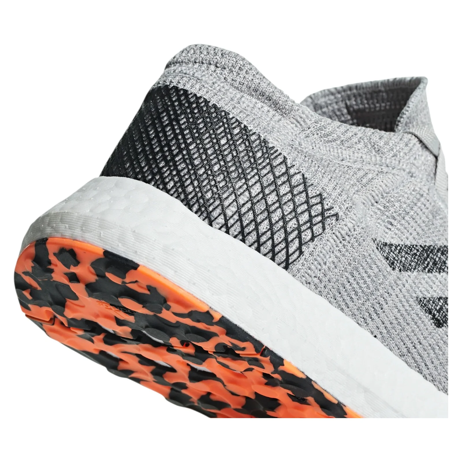 adidas PureBoost Go Trainers - Grey Three / Core Black - Image 9