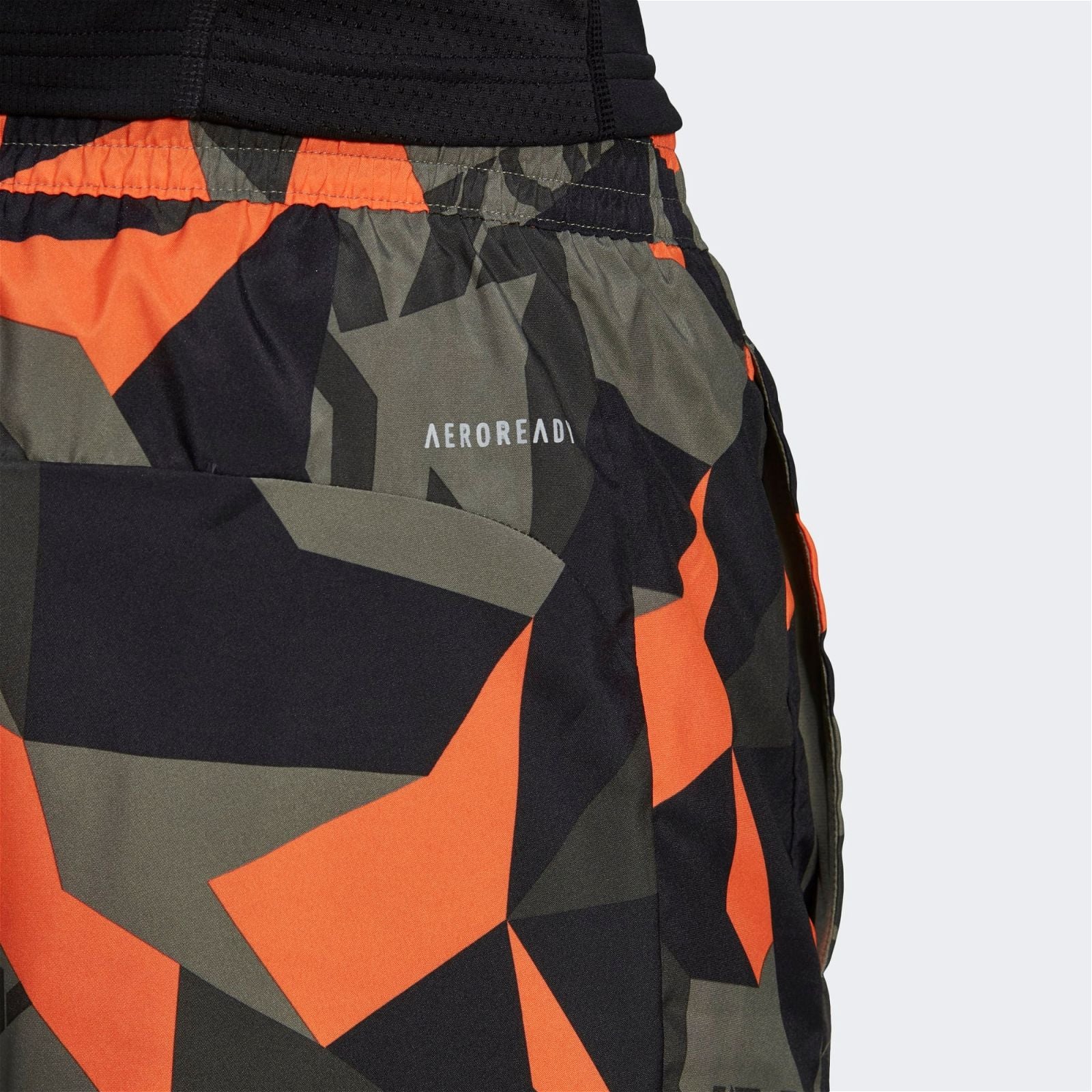 adidas Run It Camouflage Shorts - Green - Image 6