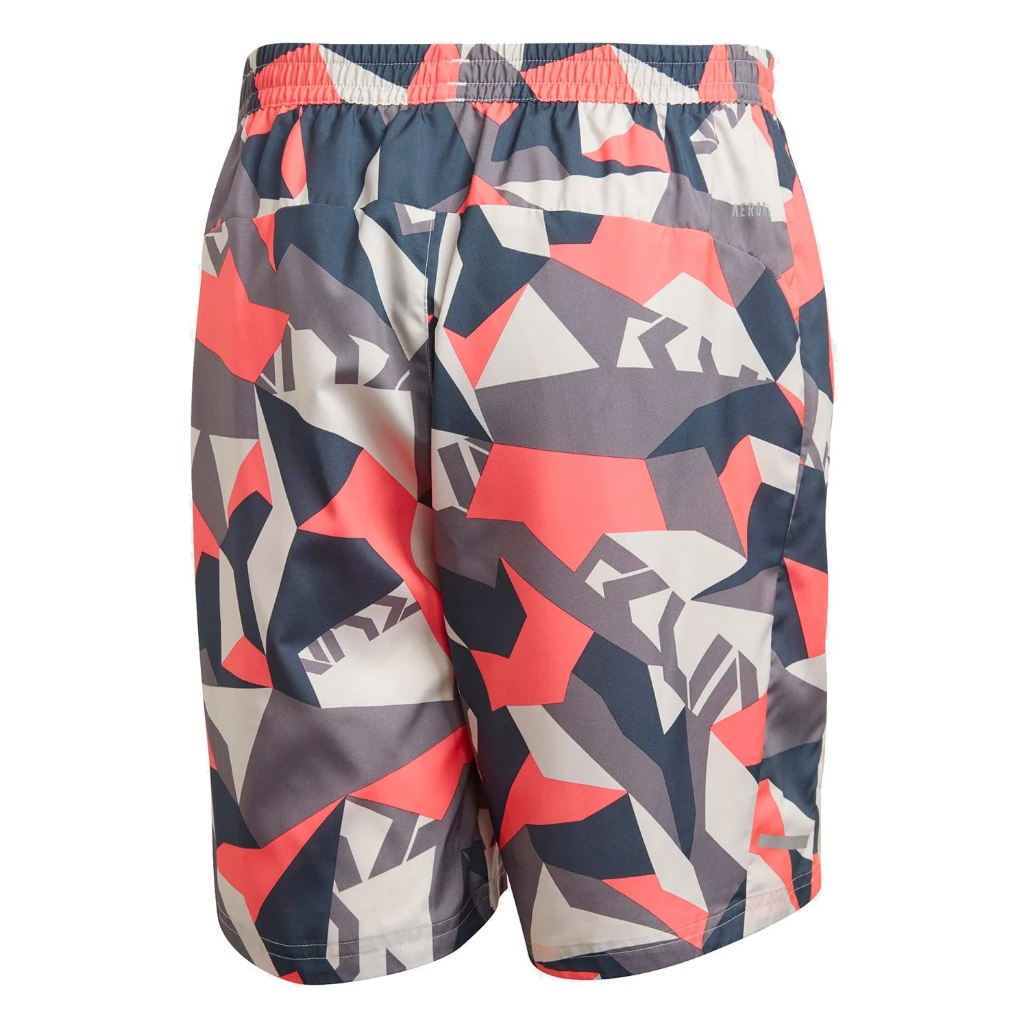 adidas Run It Camouflage Shorts - Red/Grey - Image 2