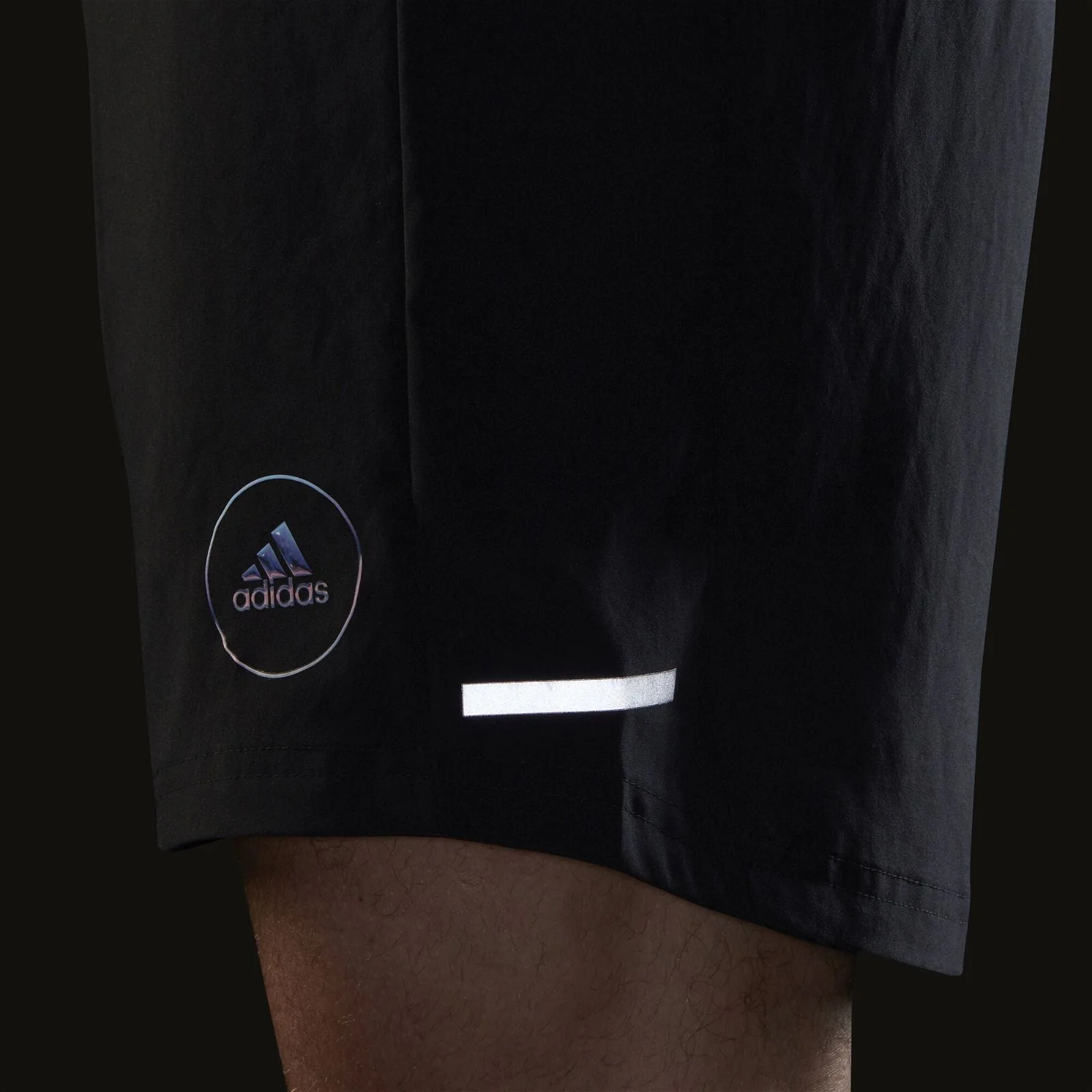 adidas Run It Shorts Run Club AEROREADY - Black - Image 6