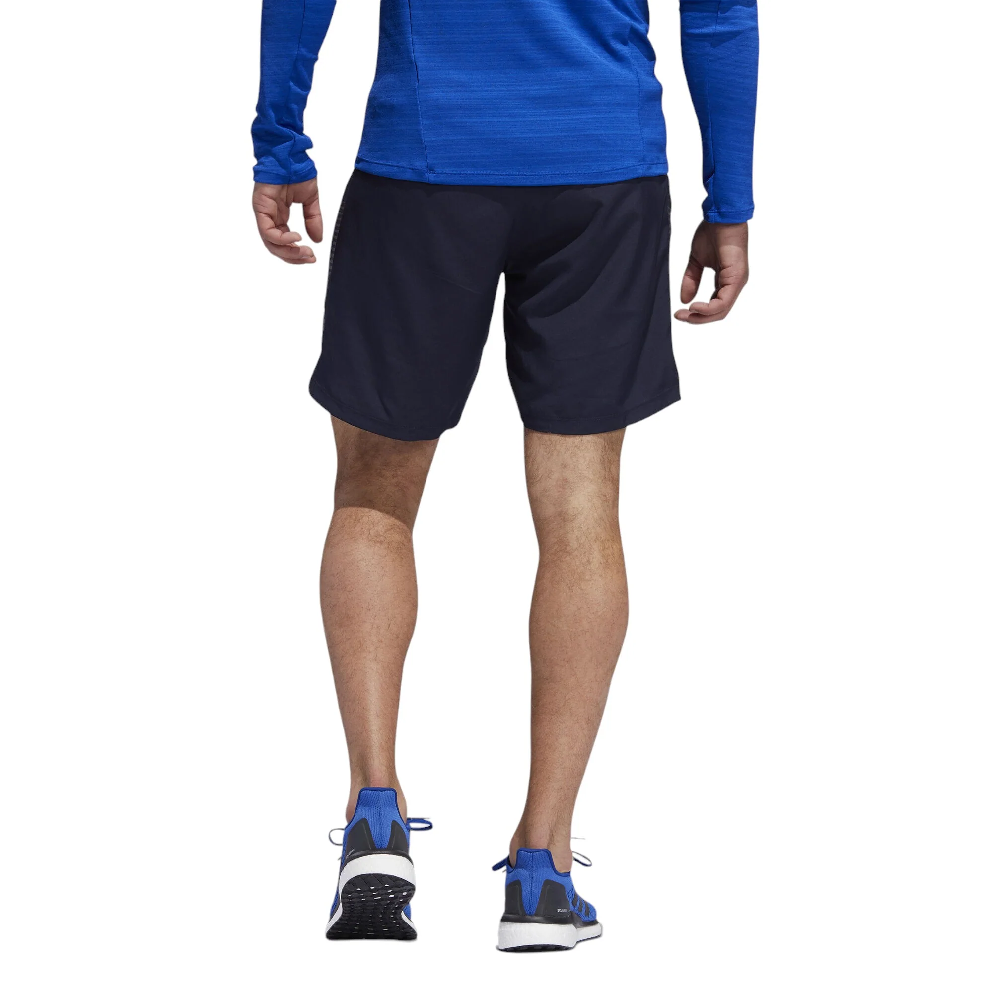 adidas Saturday Rise Up N Run Shorts - Blue - Image 3