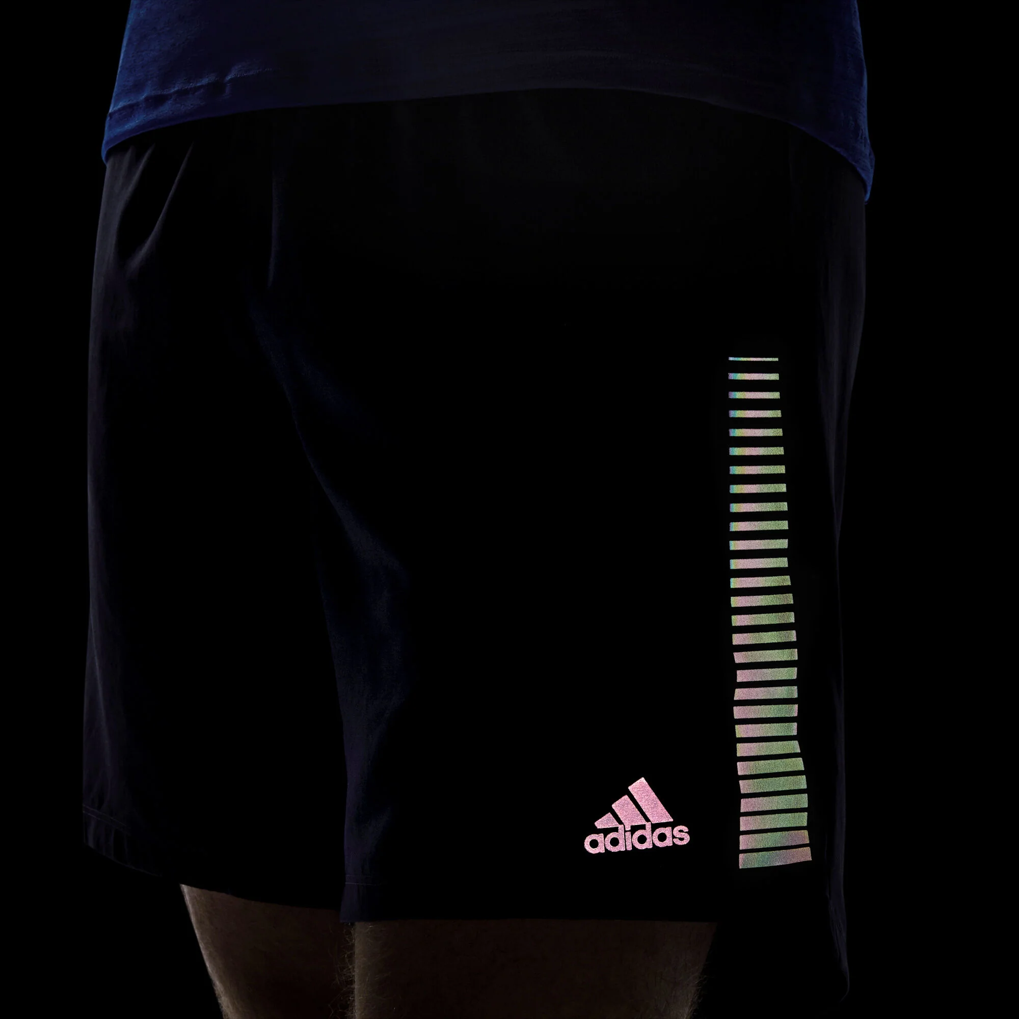 adidas Saturday Rise Up N Run Shorts - Blue - Image 7