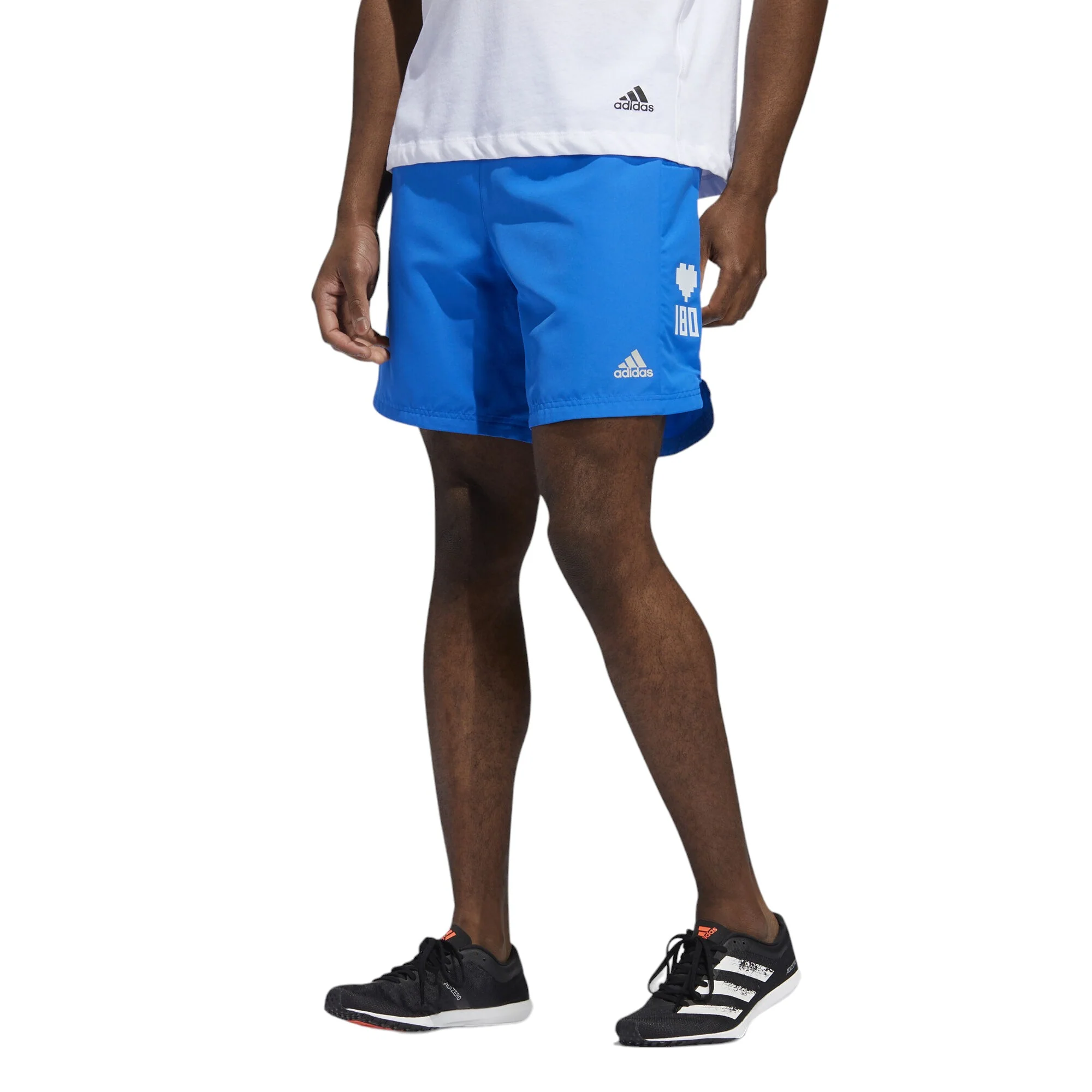 adidas Saturday Solar Shorts - Blue - Image 3