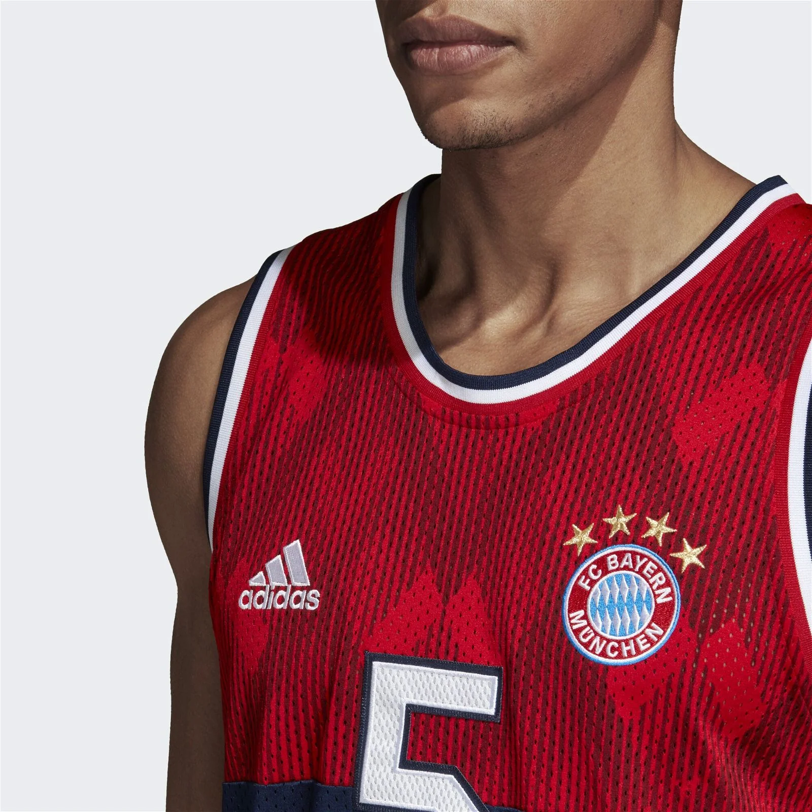 adidas Seasonal Special Tank Top Bayern Munich - Navy - Image 4