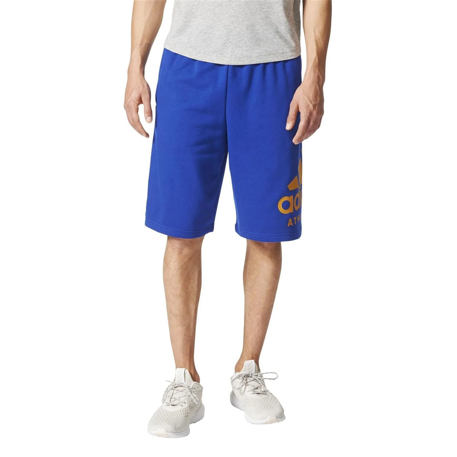 adidas SID Athletics Logo Shorts - Blue - Image 3