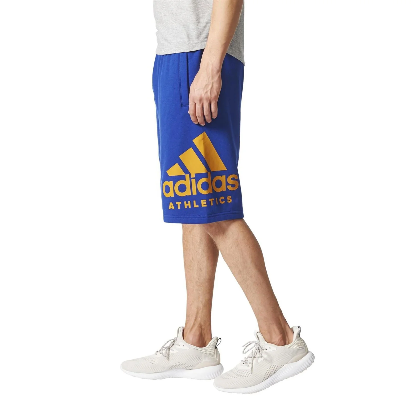 adidas SID Athletics Logo Shorts - Blue - Image 4