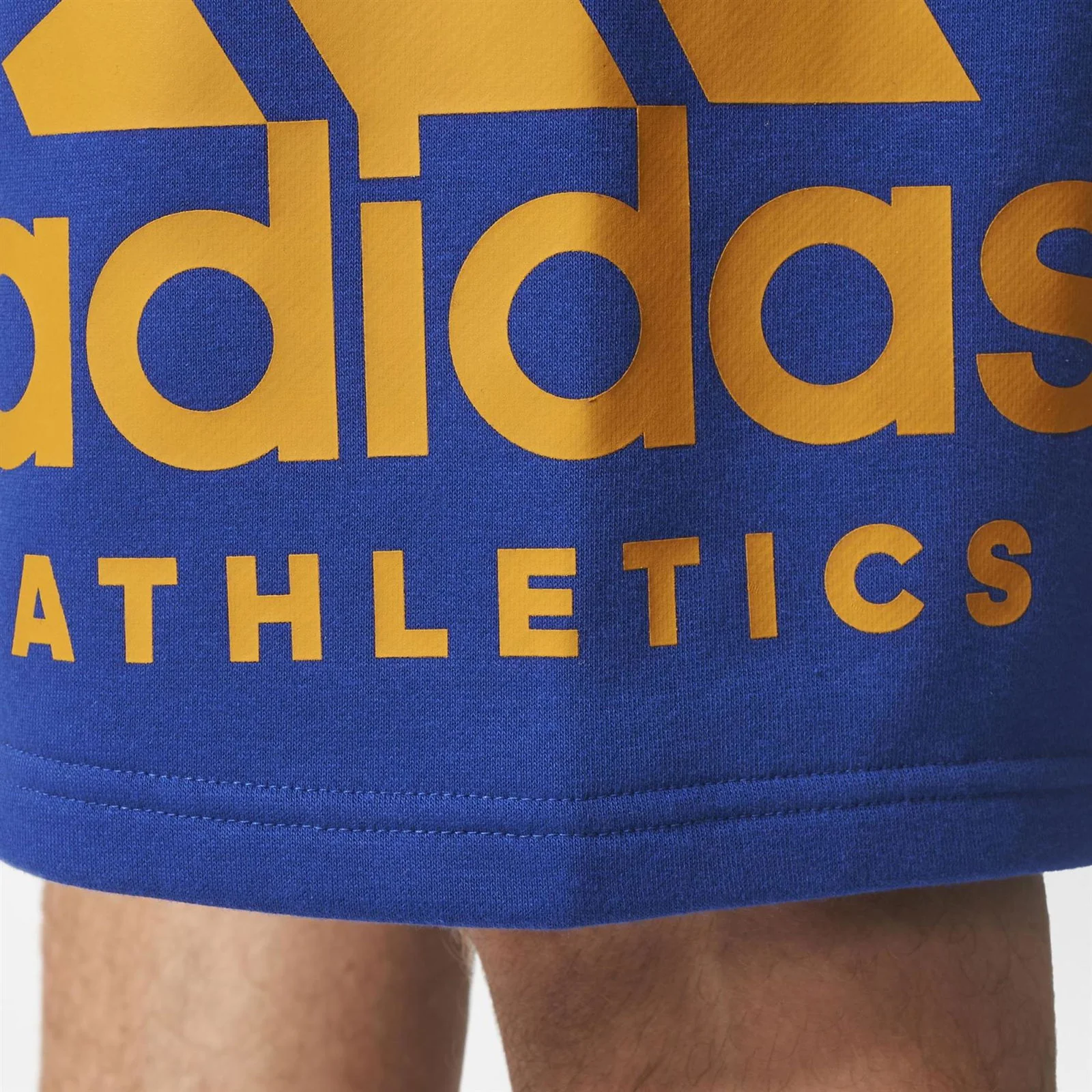 adidas SID Athletics Logo Shorts - Blue - Image 5
