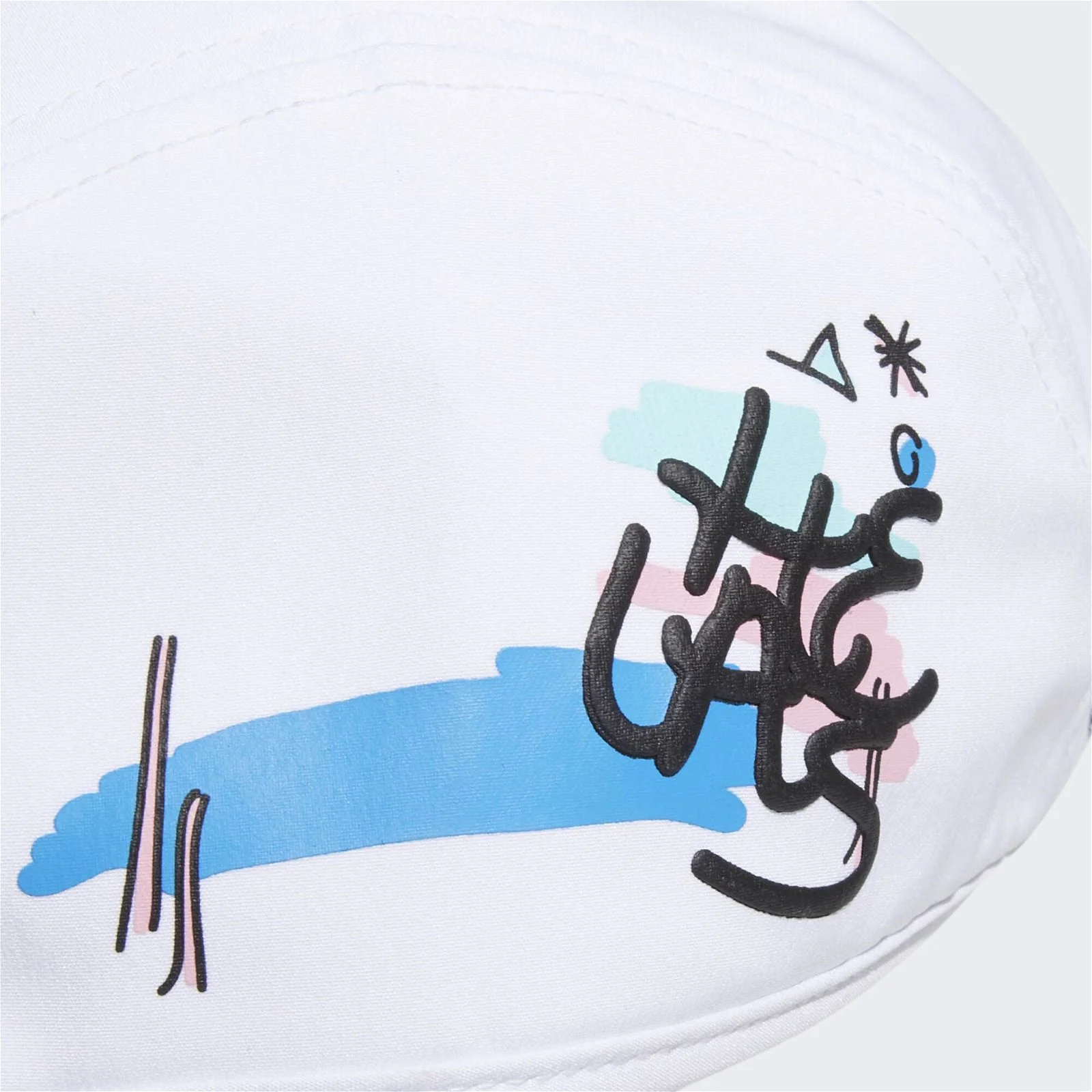 adidas Skateboarding x Helas Four-Panel Cap - White - Image 3